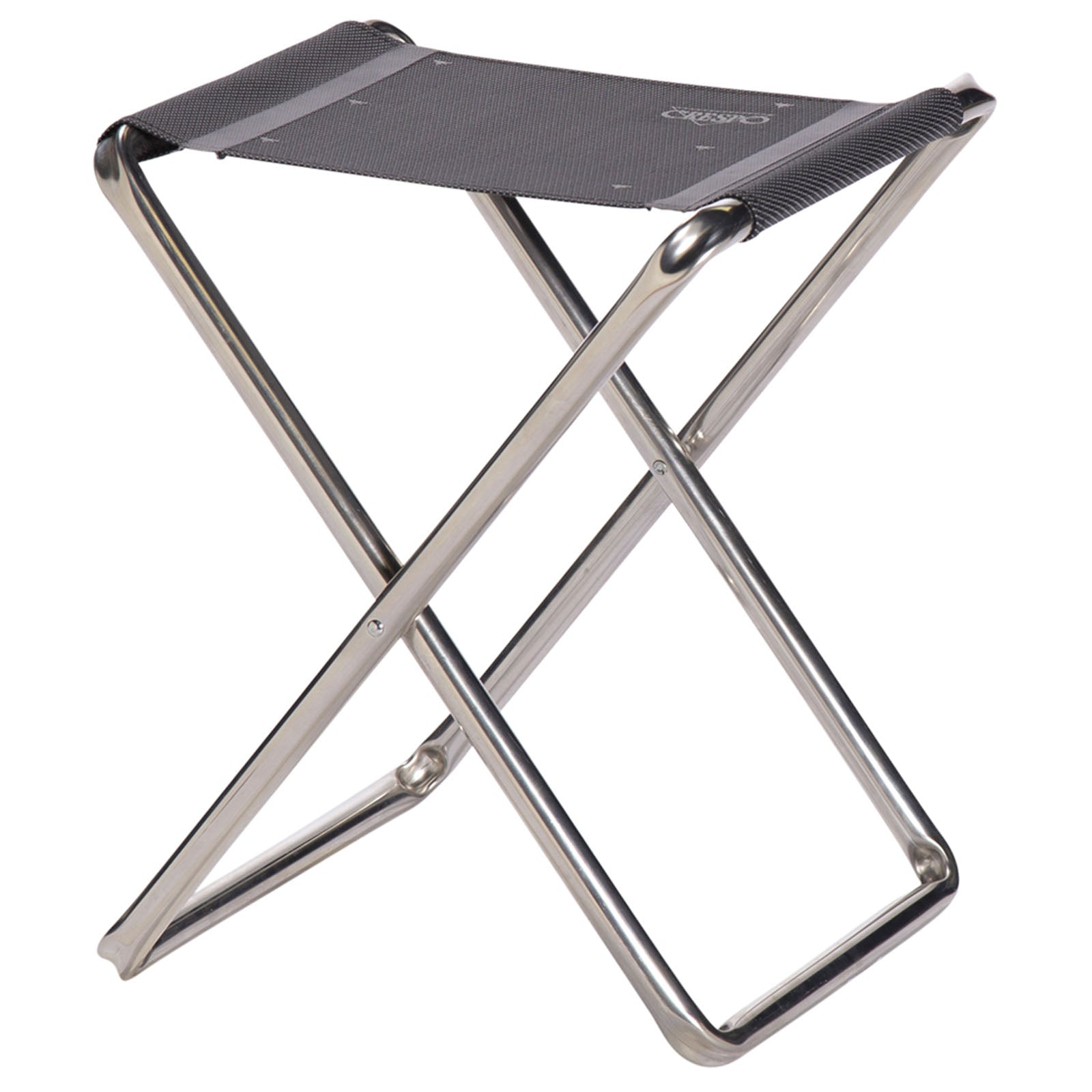 Tabouret de camping CRESPO Mini AL 301 Tabouret pliant Tabouret de pêche Siège en aluminium Léger 90 kg