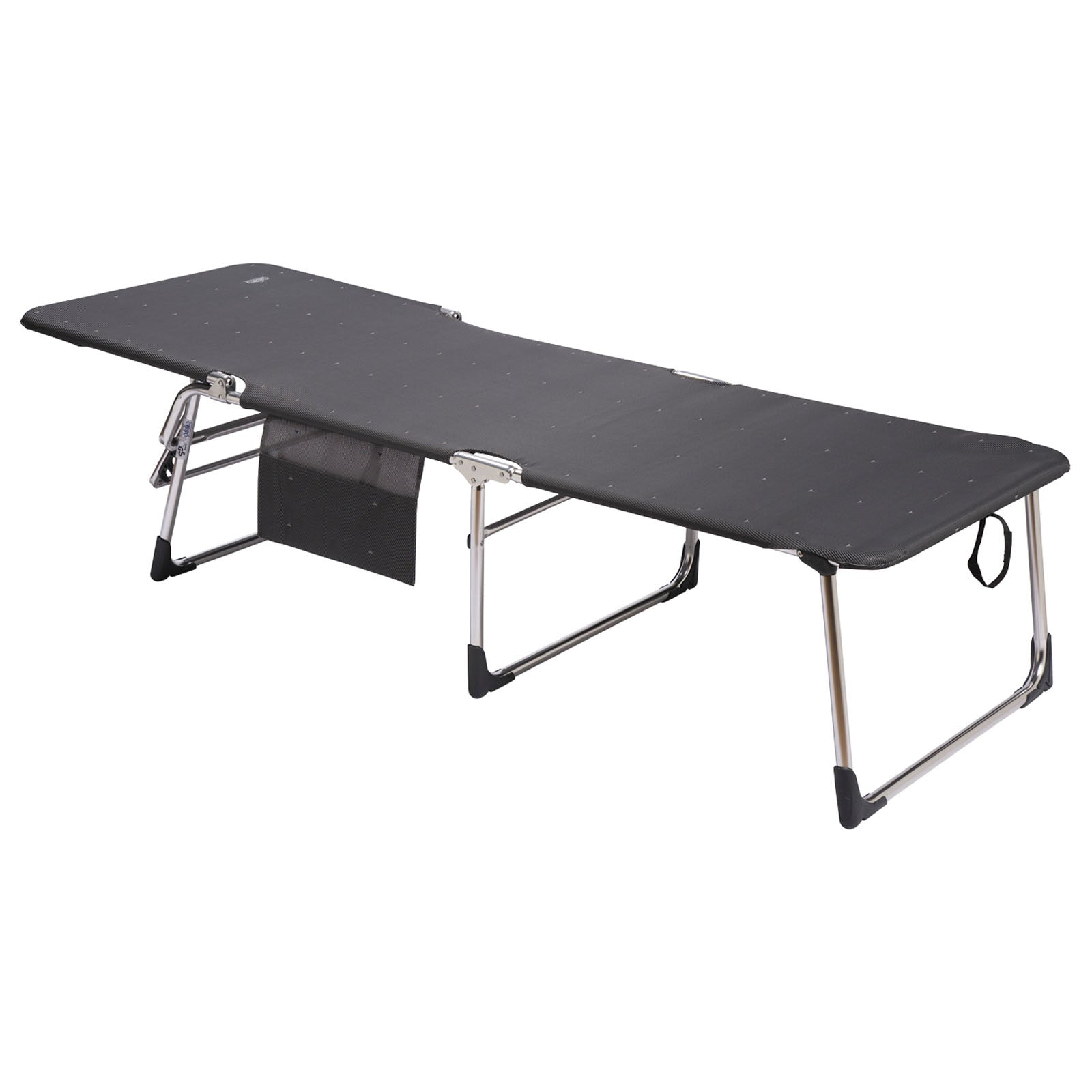 Chaise longue CRESPO AL 363 XL camping plage jardin trépied chaise longue aluminium