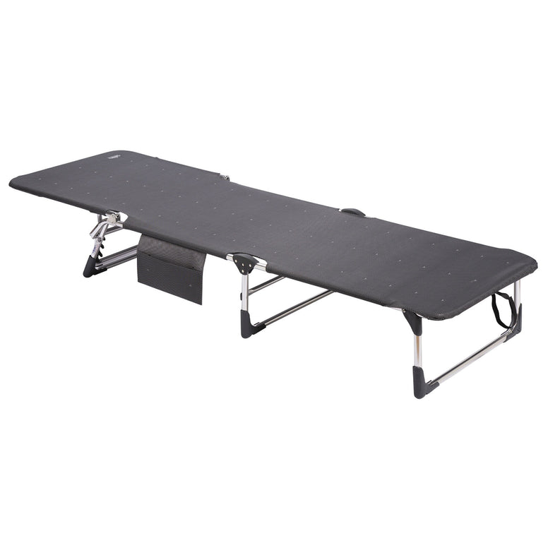 CRESPO sun lounger deck chair AL 365 camping beach garden tripod lounger aluminum