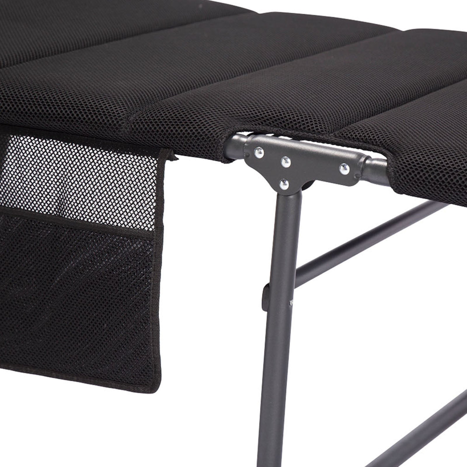 CRESPO sun lounger AP363 XL Air Deluxe camping garden lounger aluminum 140kg