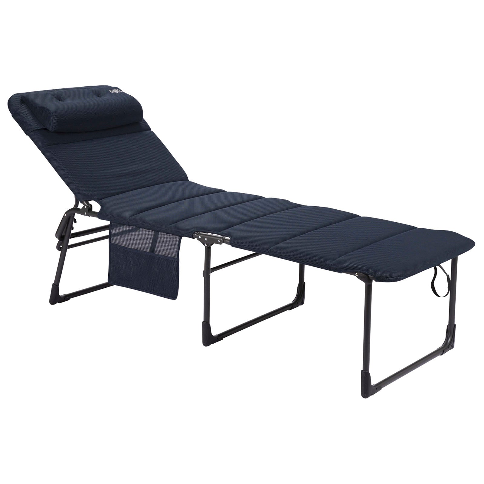 CRESPO sun lounger AP363 XL Air Deluxe camping garden lounger aluminum 140kg