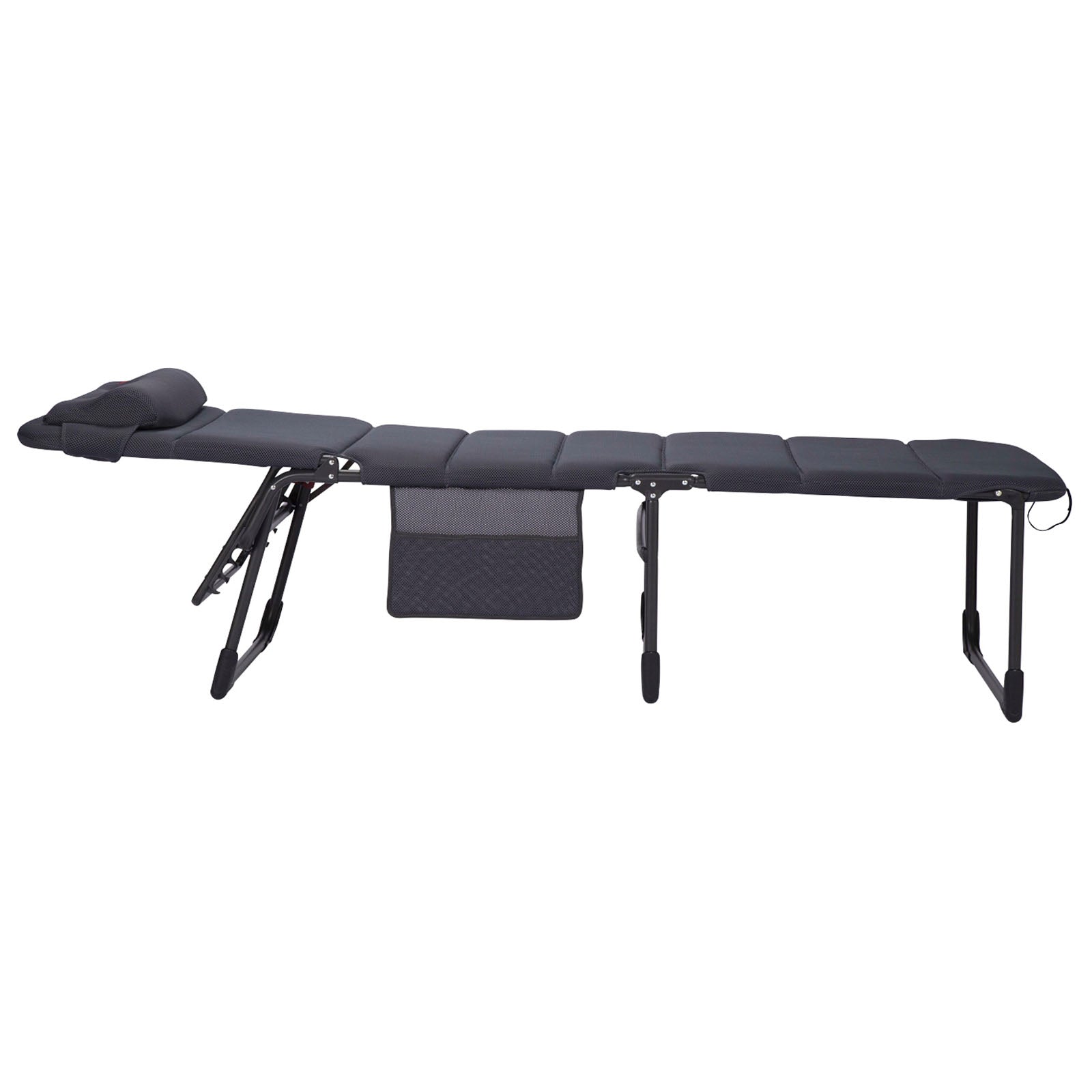 CRESPO sun lounger AP363 XL Air Deluxe camping garden lounger aluminum 140kg