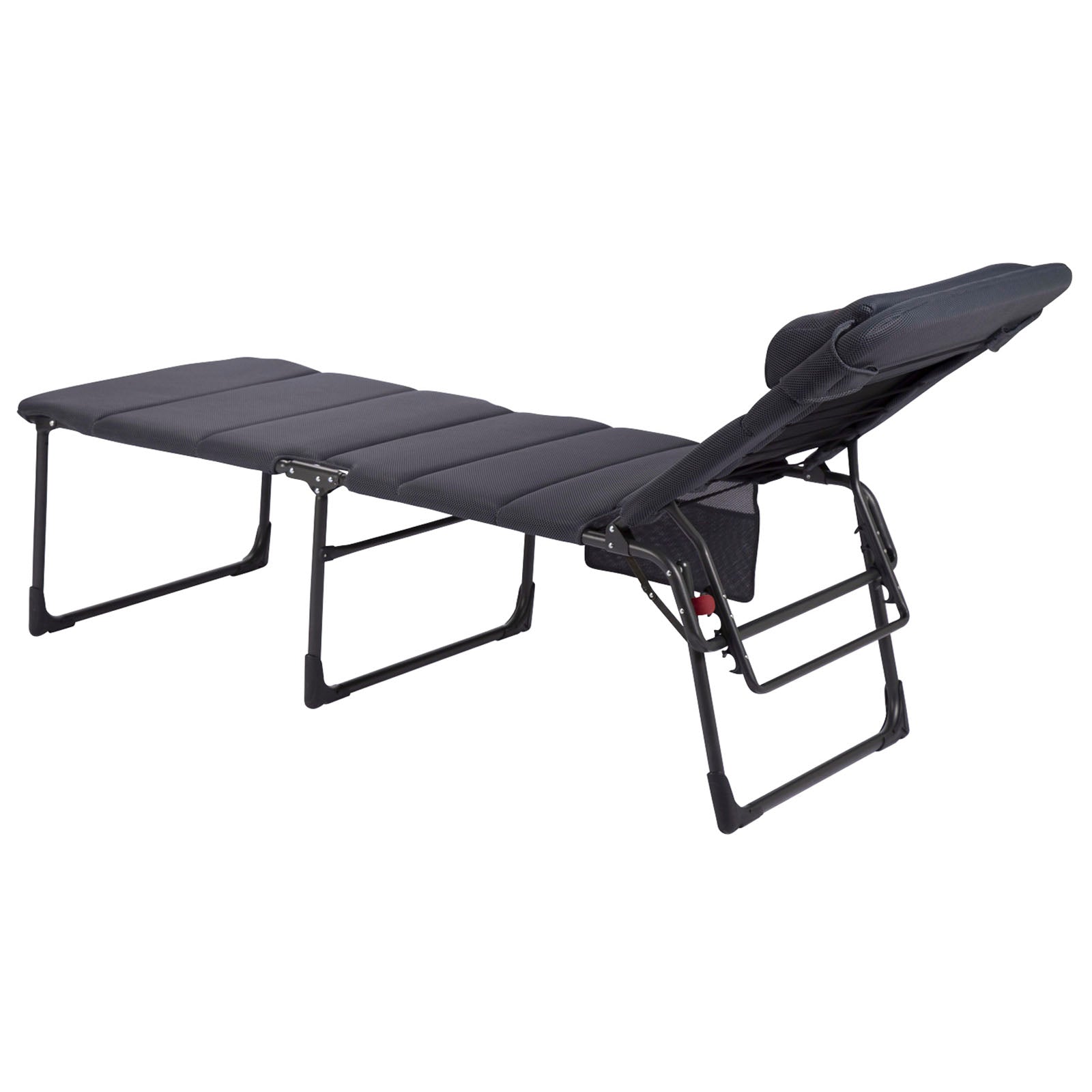 CRESPO sun lounger AP363 XL Air Deluxe camping garden lounger aluminum 140kg