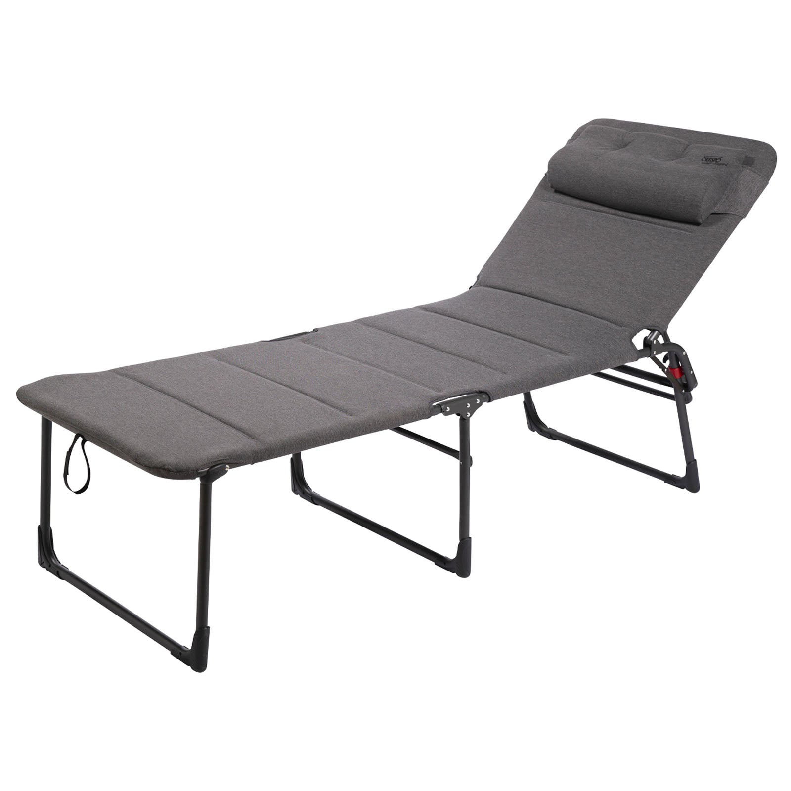 CRESPO sun lounger AP 363 XL Tex Supreme camping beach lounger aluminum