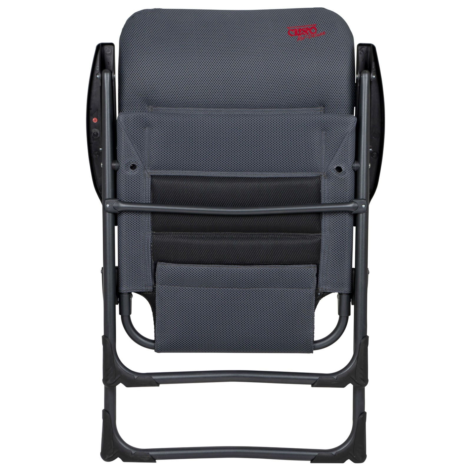 Chaise de camping CRESPO AP 218 Air Deluxe Chaise longue de jardin pliante en aluminium