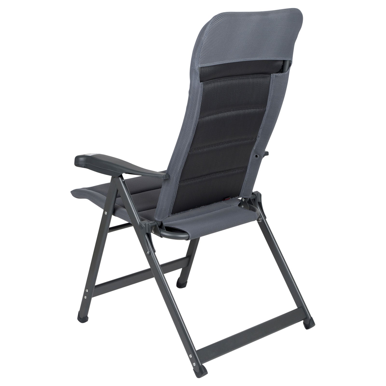CRESPO Garden Chair AP237 Camping Folding Chair Lounger Armchair High Back Aluminium Foldable