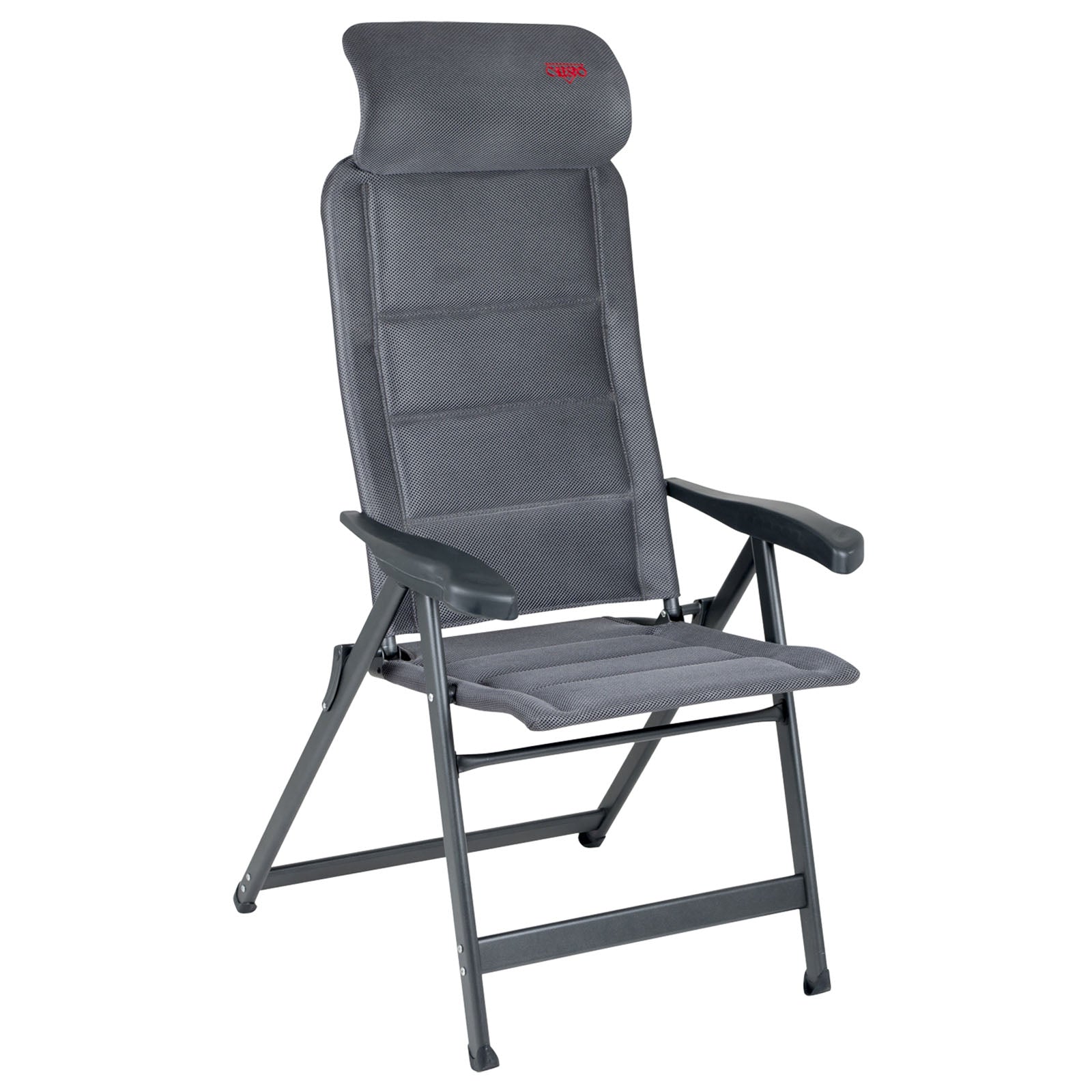 Chaise de jardin CRESPO AP 240 Air Deluxe compacte, chaise longue de camping pliante en aluminium