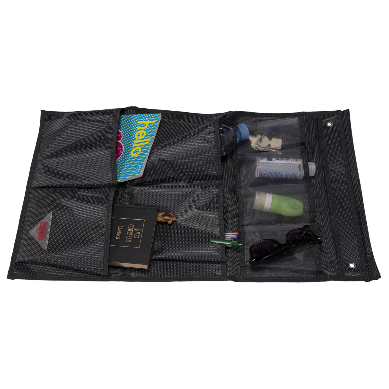 CRESPO Hängeregal 8 Fächer Wand Organizer Zelt Regal Camping Hänge Aufbewahrung