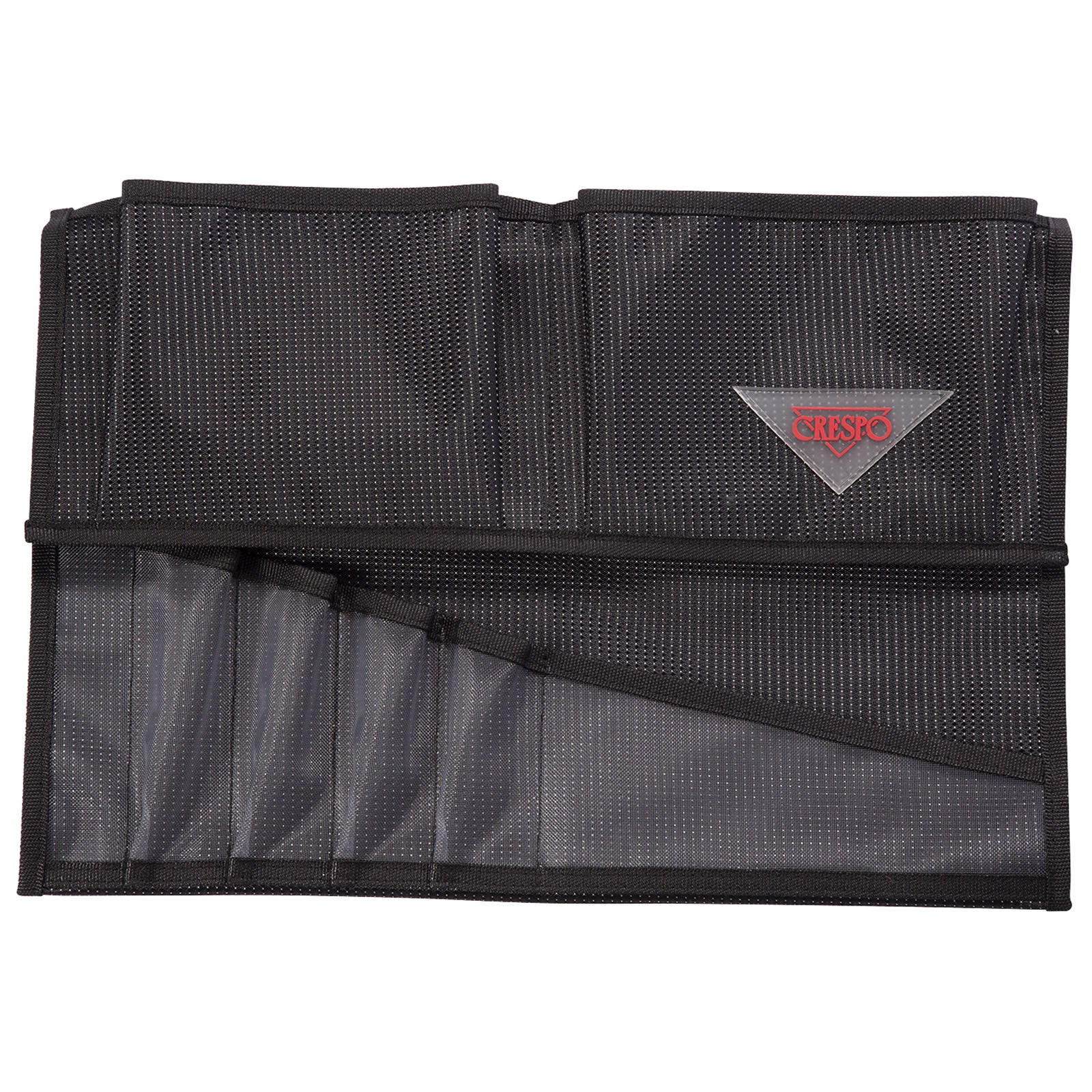 CRESPO Hanging Shelf 12 Compartments Organizer XL Tent Shelf Camping Hanging Storage