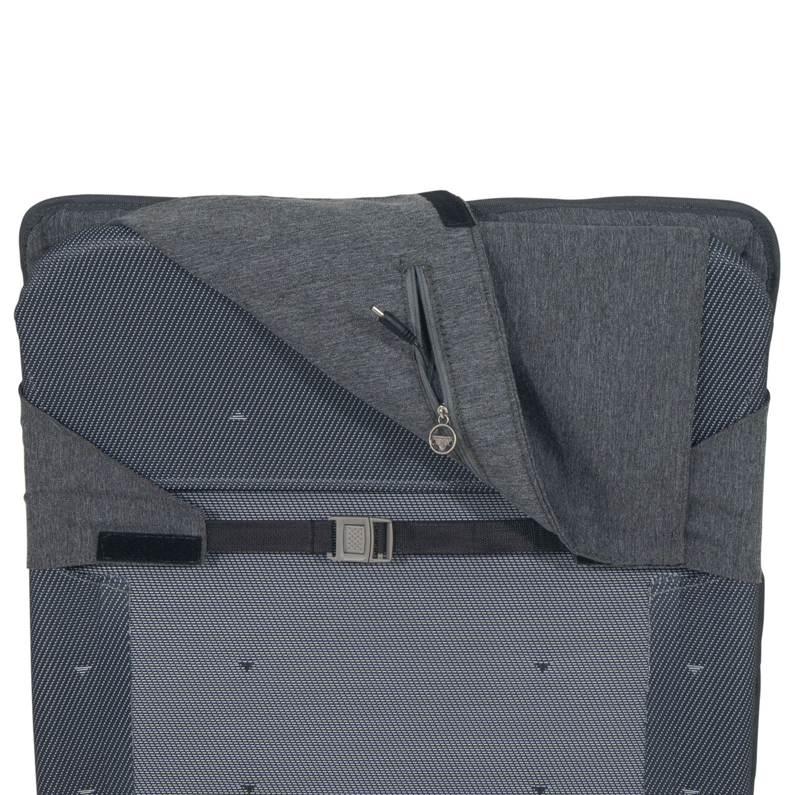 CRESPO high-back garden chair cushion HC 237 camping seat cushion heatable battery