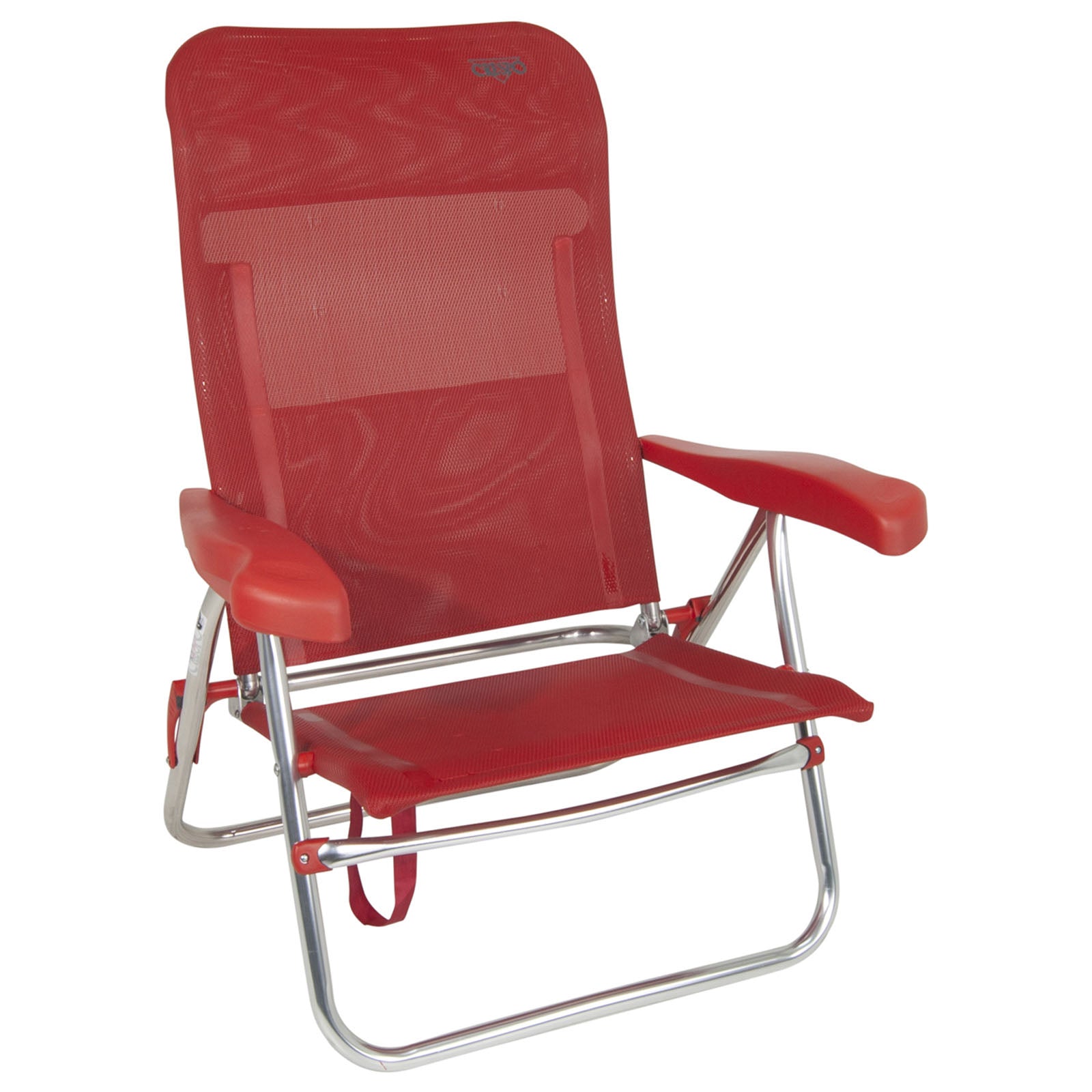Chaise de plage CRESPO AL 205 chaise longue de jardin de camping chaise pliante pliable en aluminium