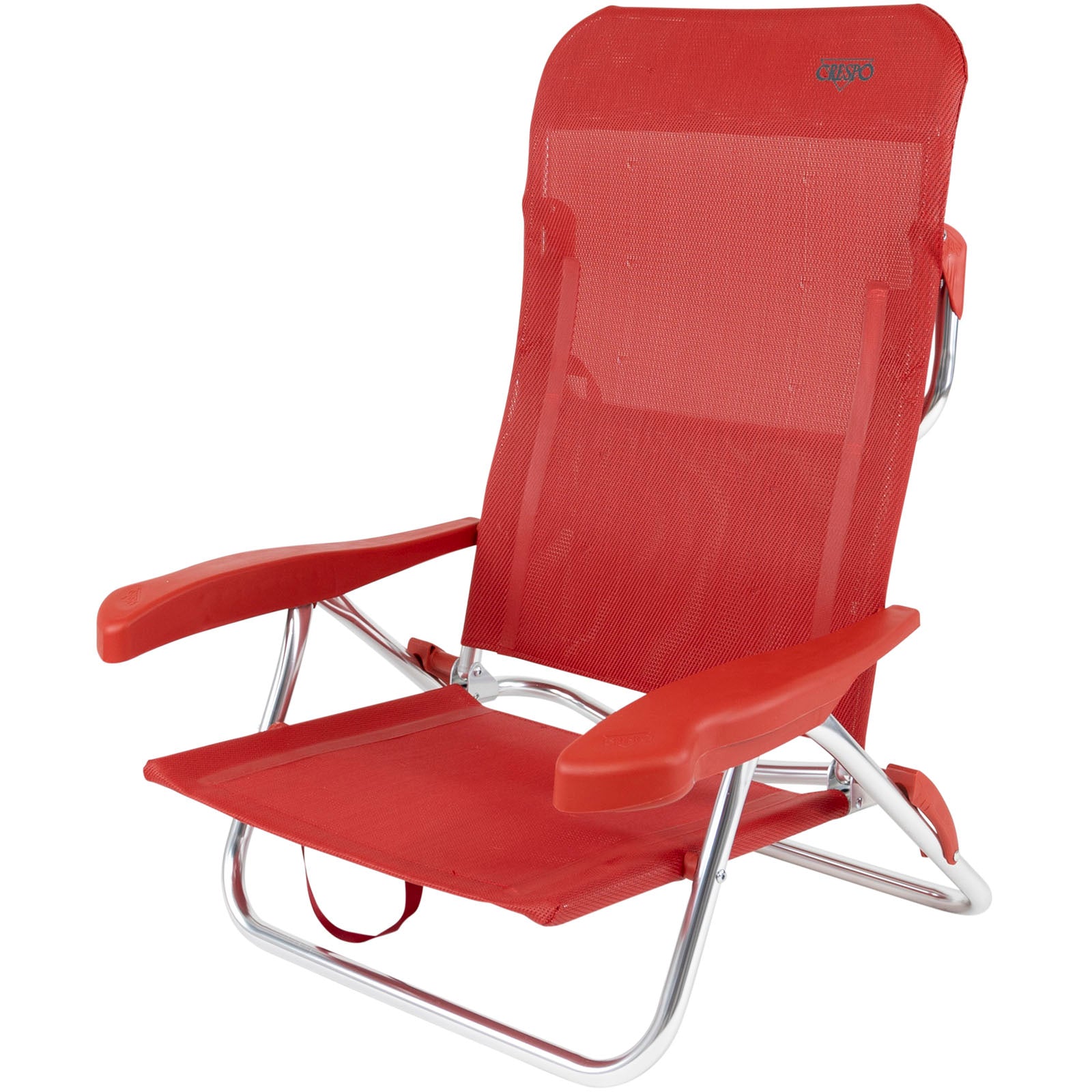 CRESPO Camping Chair AL221 Camping Garden Beach Lounger Chair Folding Chair Foldable