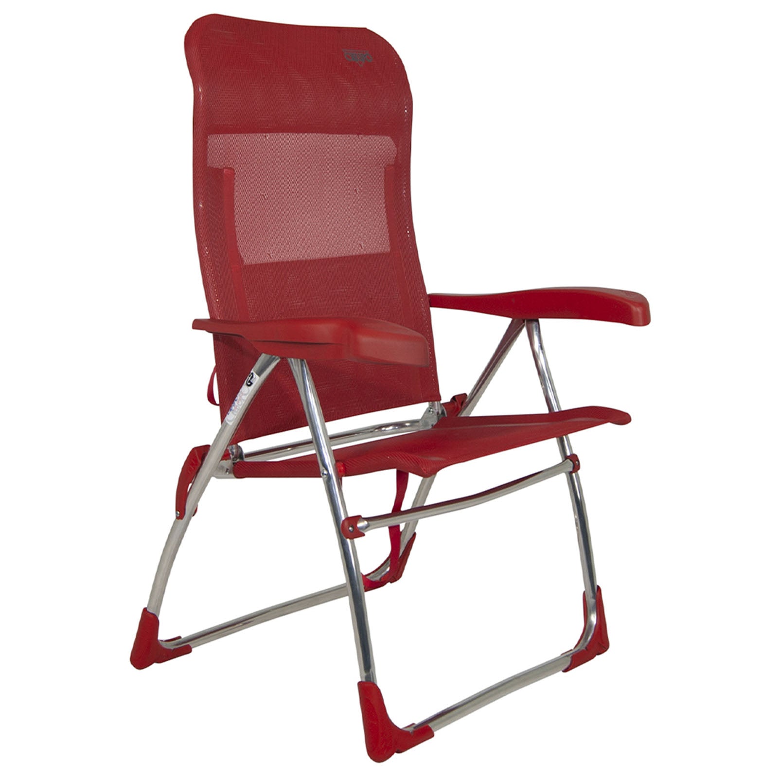 CRESPO Strandstuhl AL 206 Camping Garten Liege Stuhl Klappstuhl Klappbar Alu
