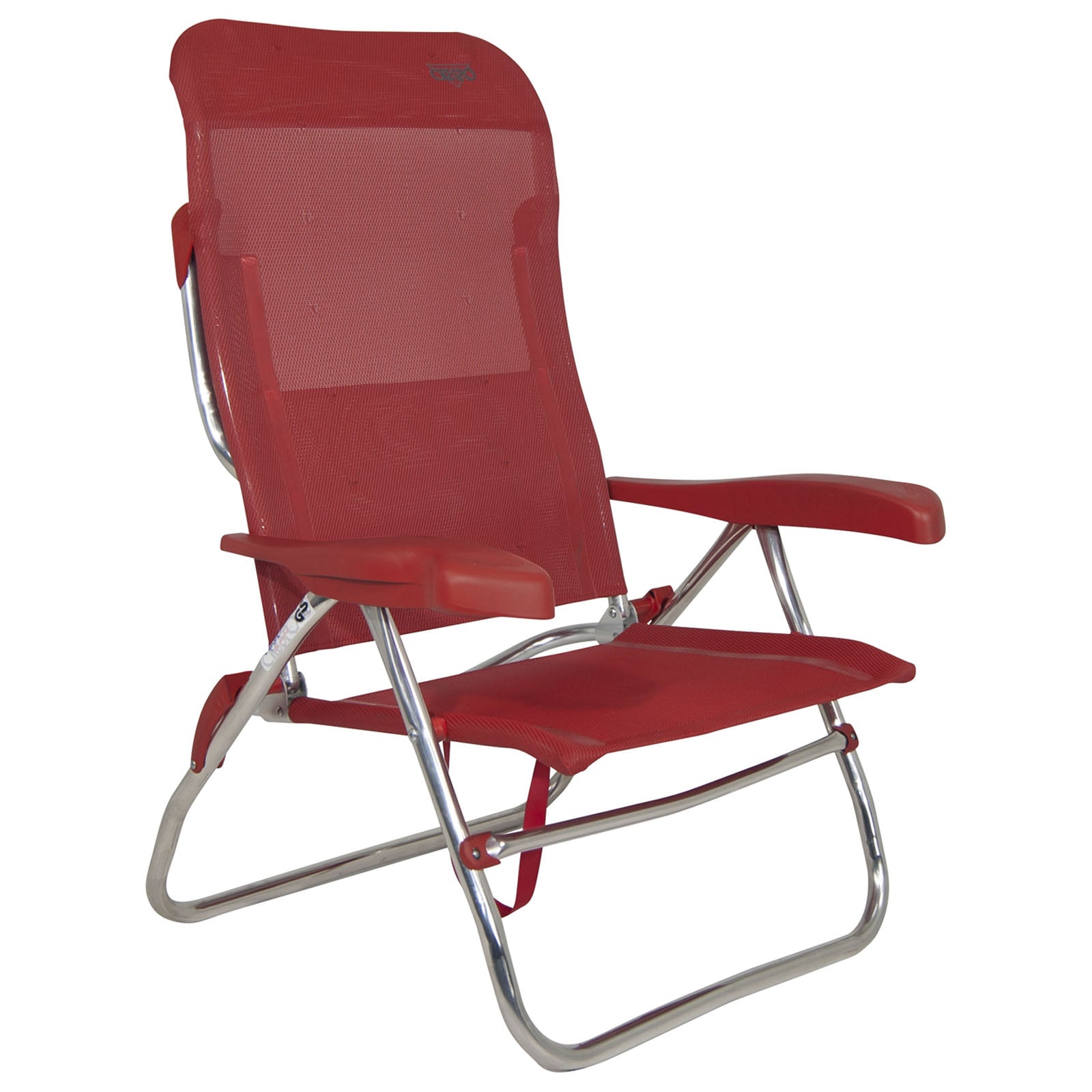CRESPO beach chair AL 223 camping garden lounger chair folding chair foldable aluminum