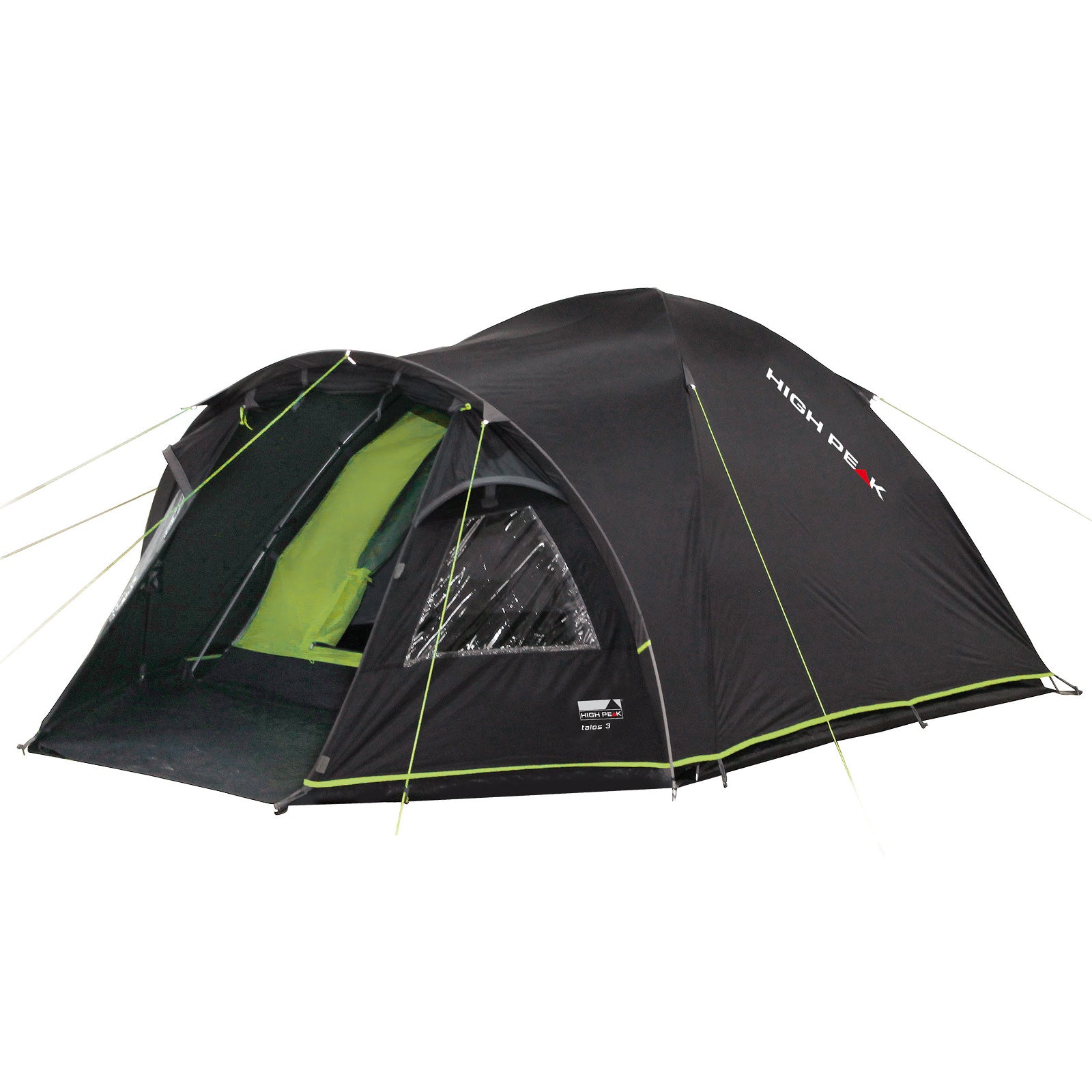 HIGH PEAK Igloo Tent Talos 3 Person Camping Dome Tent Bicycle Trekking Tent