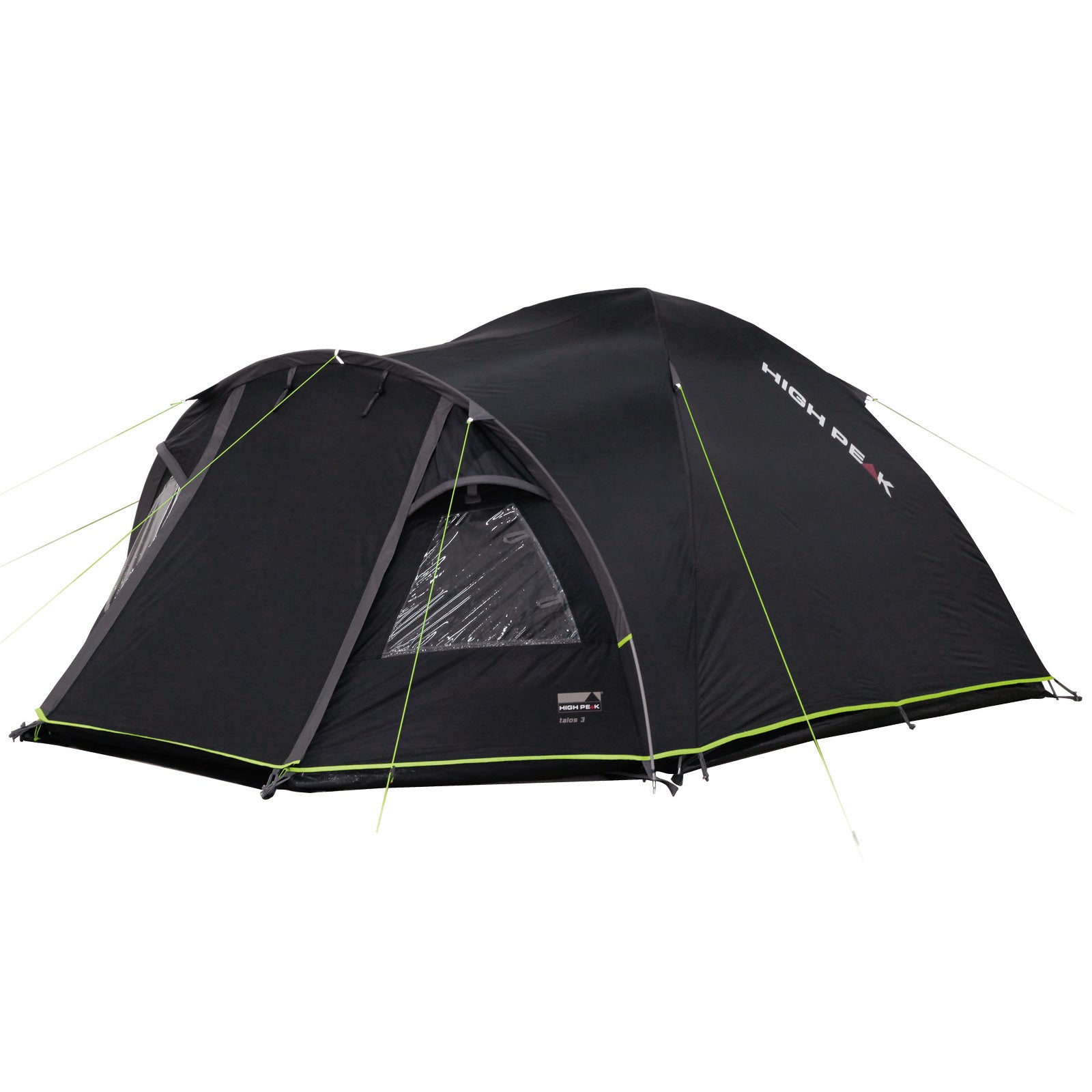 Tente Igloo HIGH PEAK Talos Tente Dôme de Camping 3 Personnes Tente de Trekking à Vélo