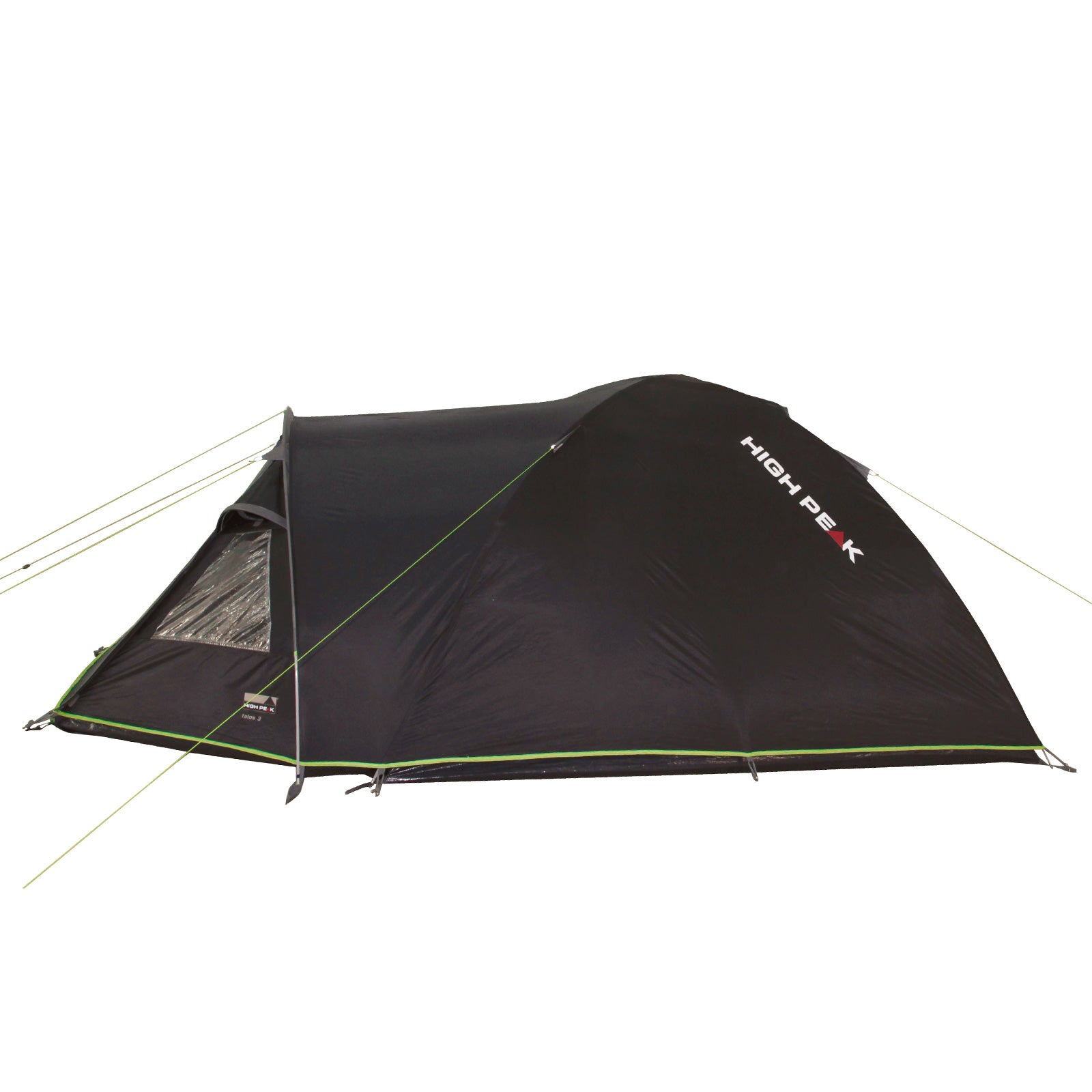 Tente Igloo HIGH PEAK Talos Tente Dôme de Camping 3 Personnes Tente de Trekking à Vélo