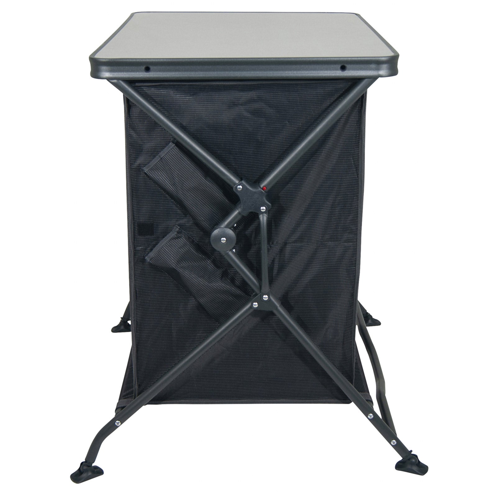 CRESPO Camping Kitchen AP 104 Folding Cupboard Table Fabric Chest of Drawers Caravan Foldable
