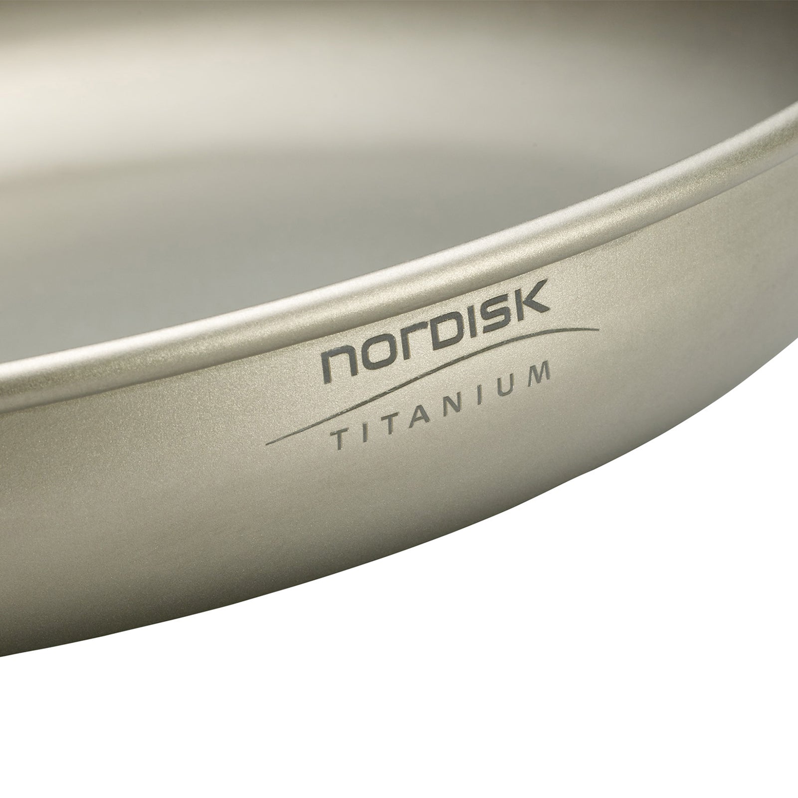 NORDISK Titanium Plate Camping Outdoor Tableware Trekking Cutlery Lightweight Robust 66g