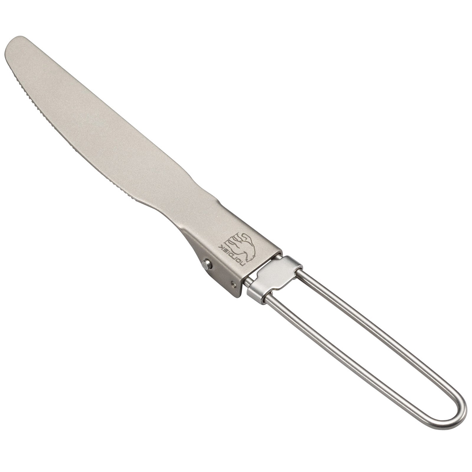 NORDISK Titanium Knife -Titanium Camping Cutlery Outdoor Trekking Kitchen Folding Knife