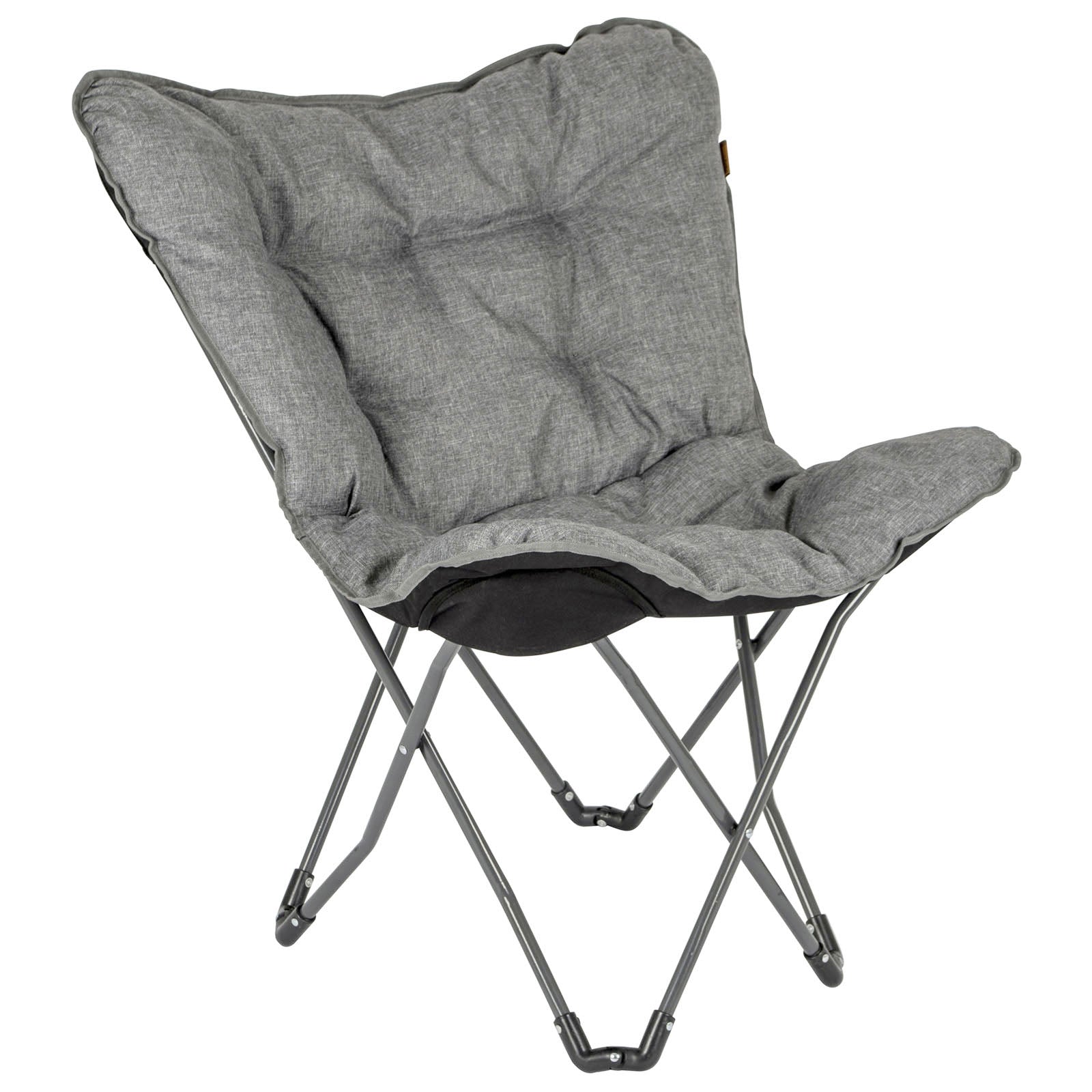 BO-CAMP Butterfly Chair Redbridge Camping Garden Lounge Folding Chair Armchair