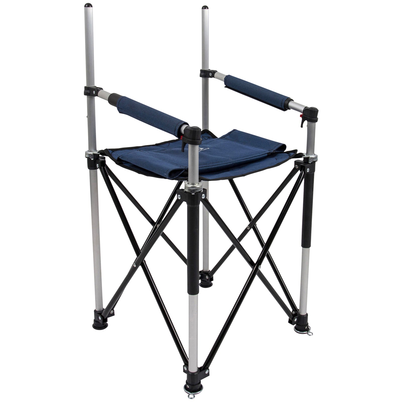 BO-CAMP Children's High Chair Camping Folding Chair Beach Chair Folding Chair Foldable Aluminum
