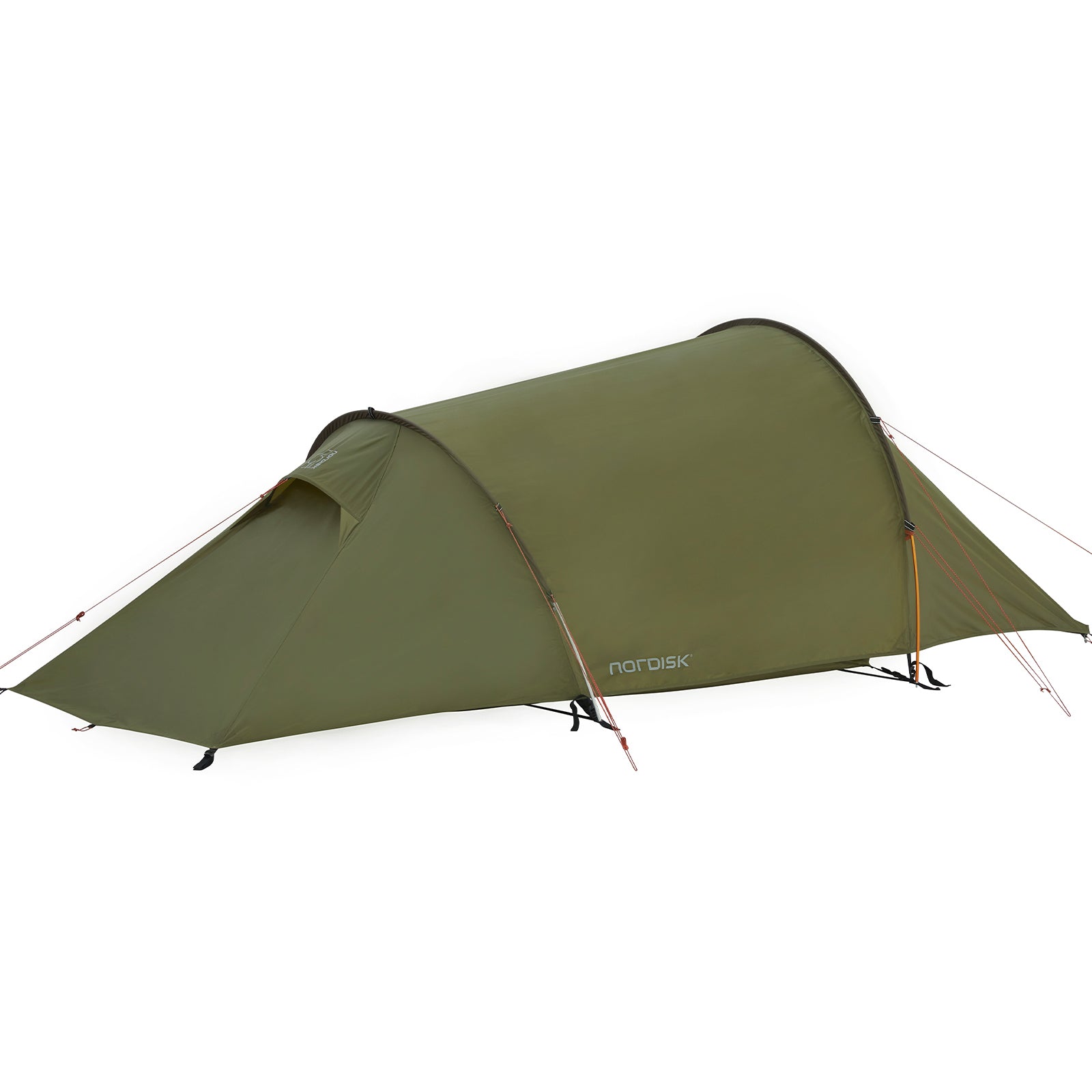 Tente de trekking NORDISK Halland pour 2 personnes, tente tunnel pour vélo, camping, légère
