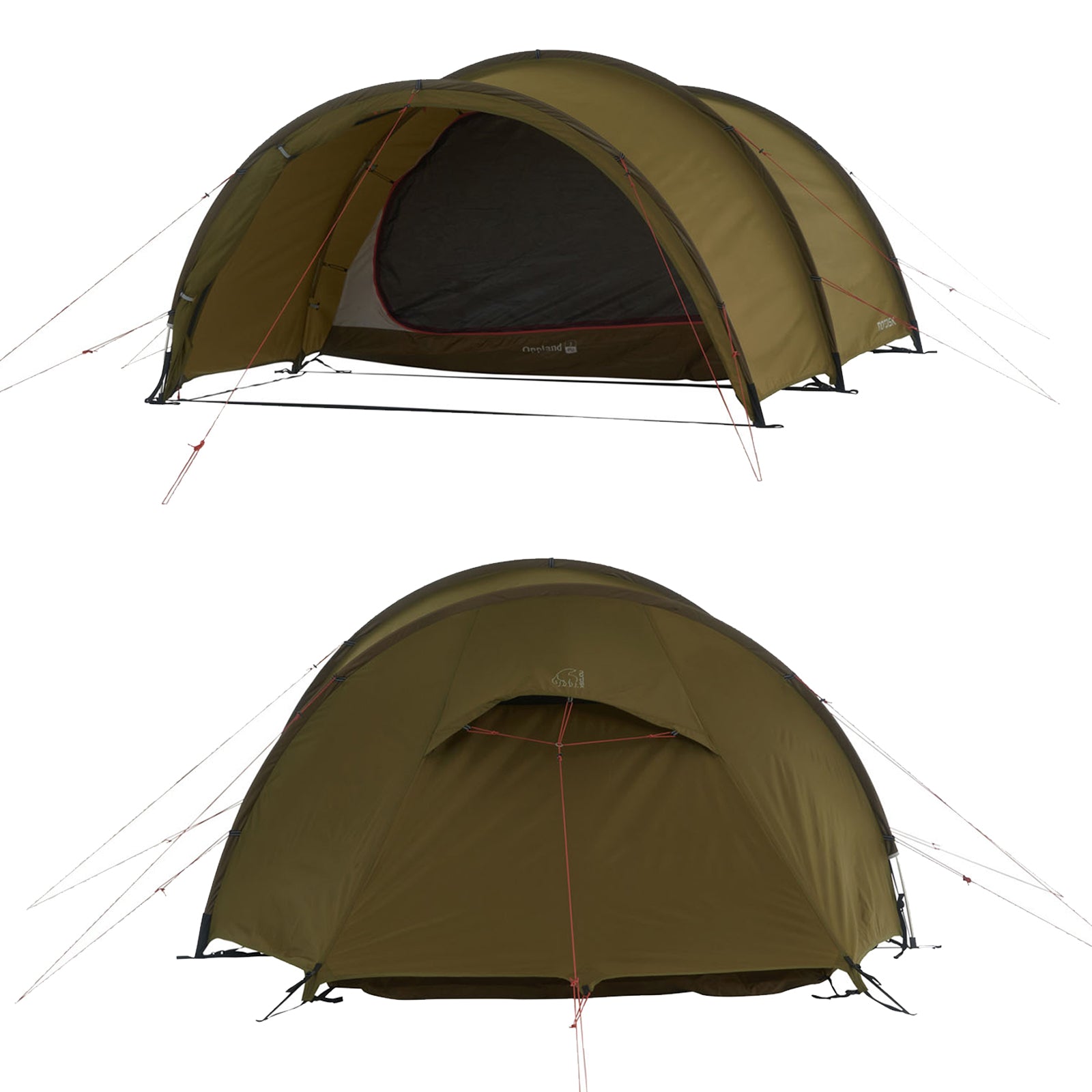 NORDISK trekking tent Oppland 3 people PU tunnel tent camping aluminum lightweight 4.6 kg