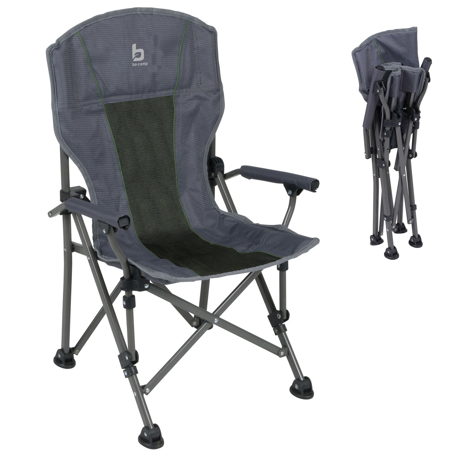 BO-CAMP Children's Chair Camping Chair Folding Chair Beach Folding Chair Foldable Steel 50kg