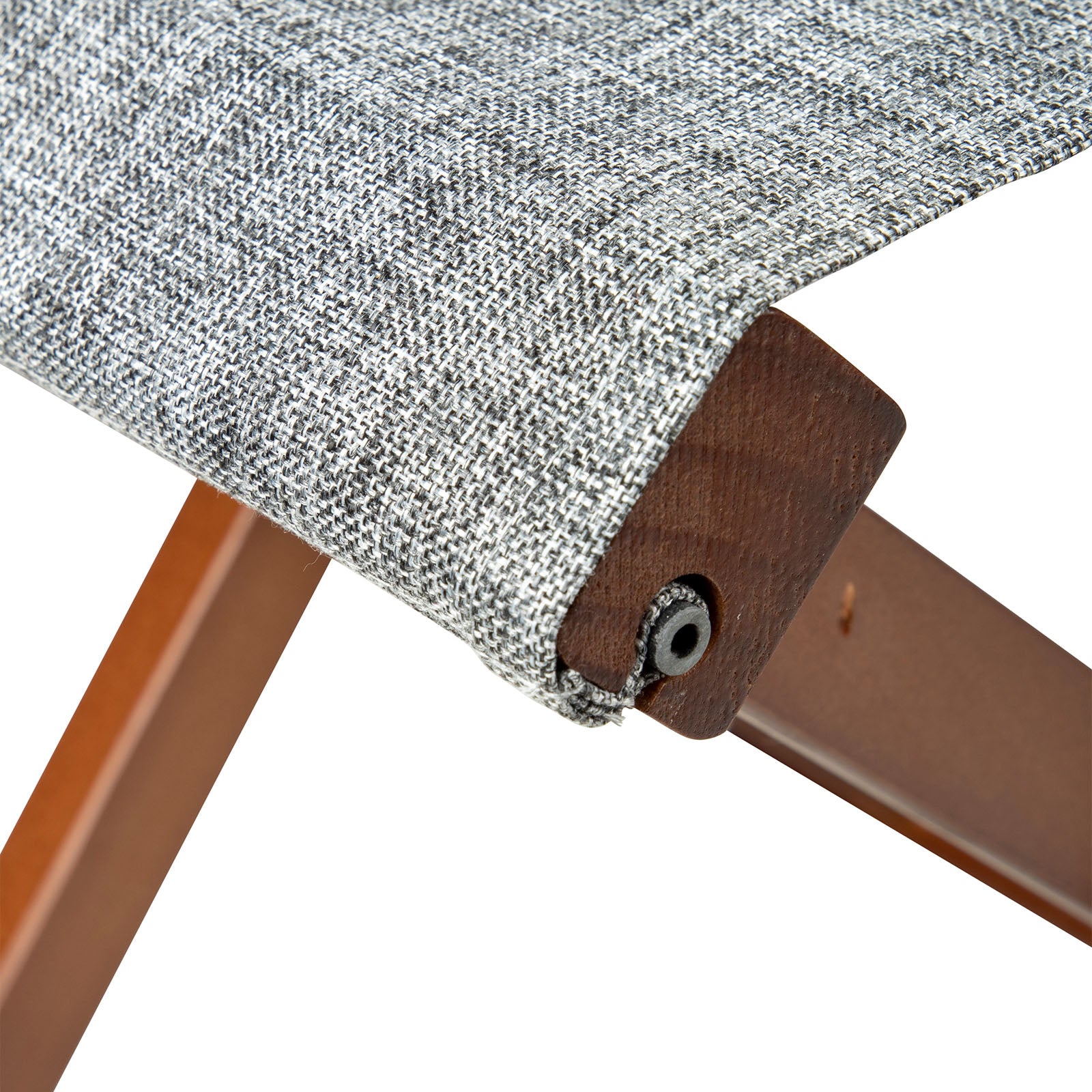 BO-CAMP folding stool Brentford retro camping stool folding stool wooden stool 100 kg
