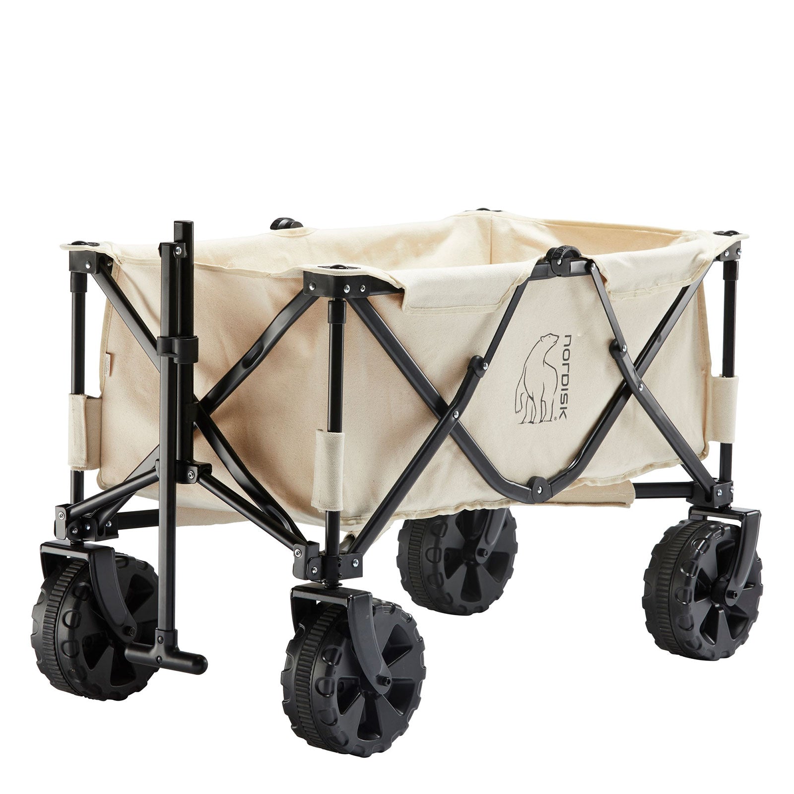 Chariot de camping pliable NORDISK, chariot de transport de jardin en coton