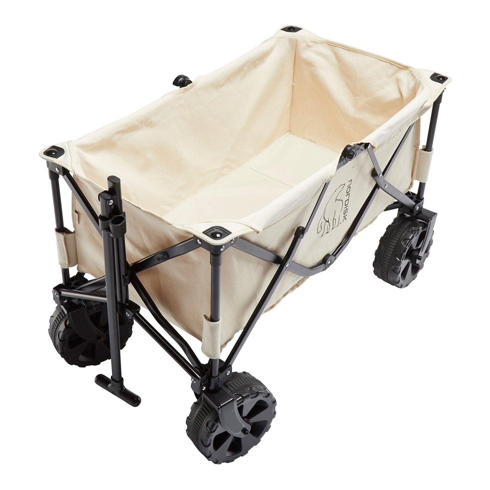 Chariot de camping pliable NORDISK, chariot de transport de jardin en coton
