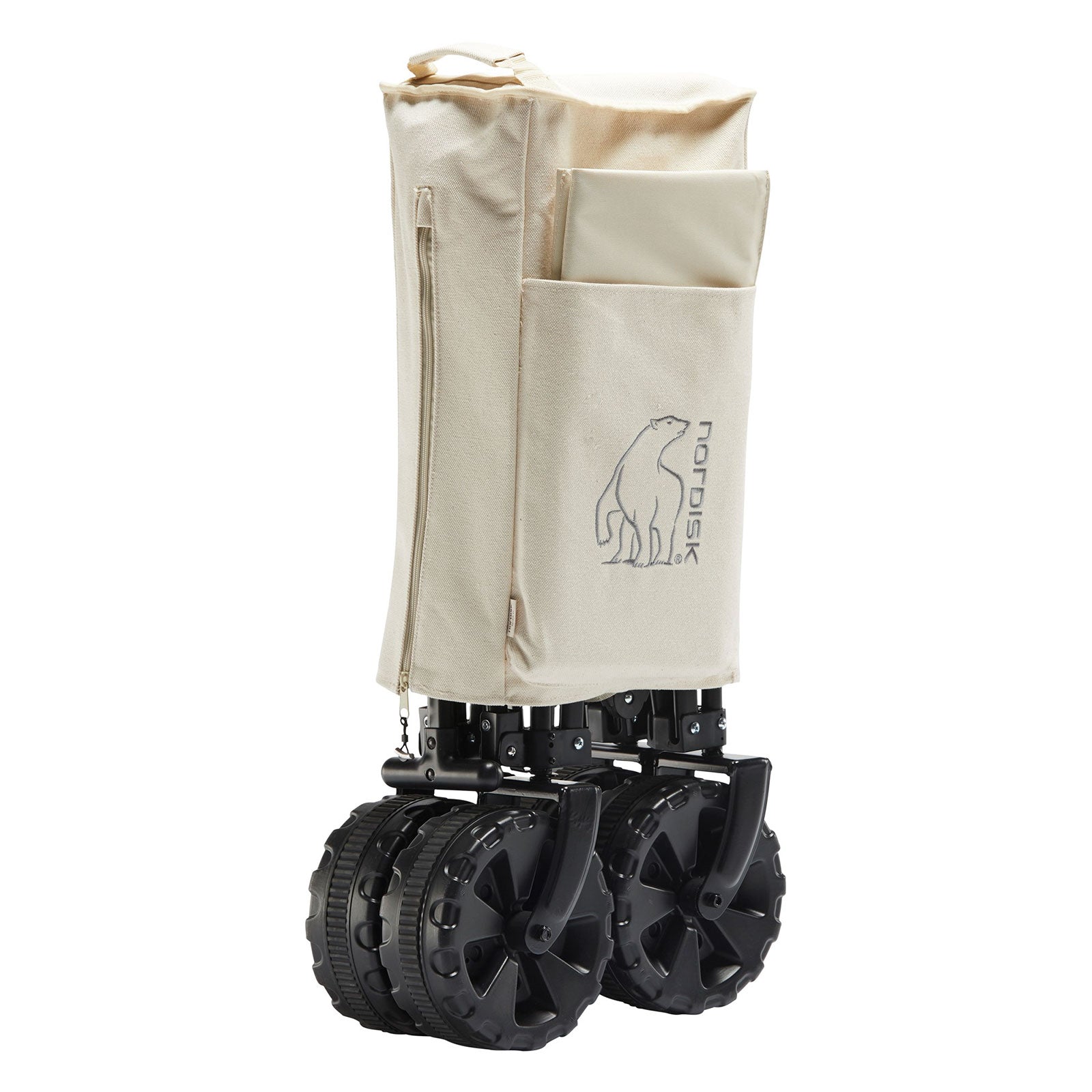Chariot de camping pliable NORDISK, chariot de transport de jardin en coton