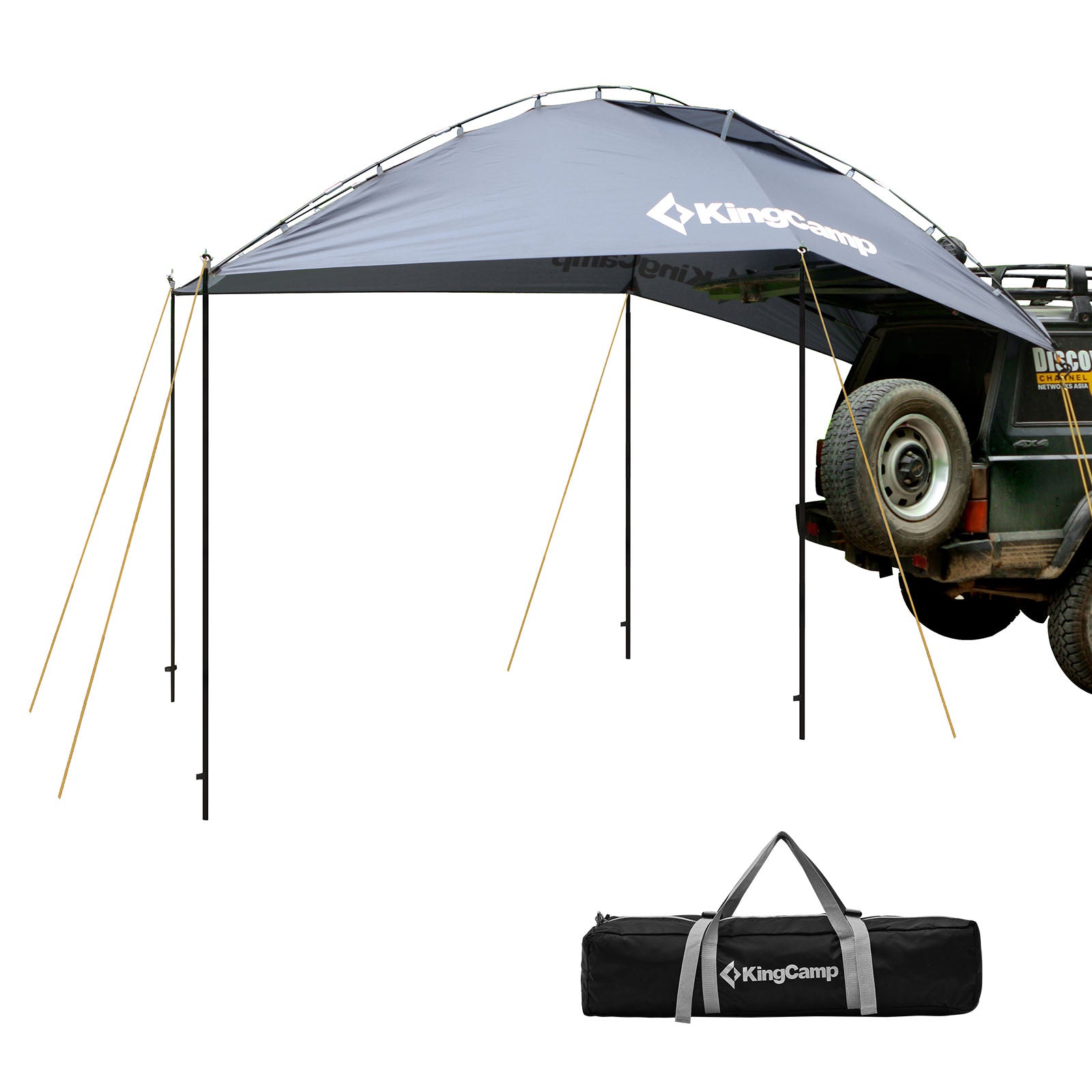 KINGCAMP Rear Tent Compass VW Bus Front Tent SUV Van Pavilion Tarp Camping 2000 mm