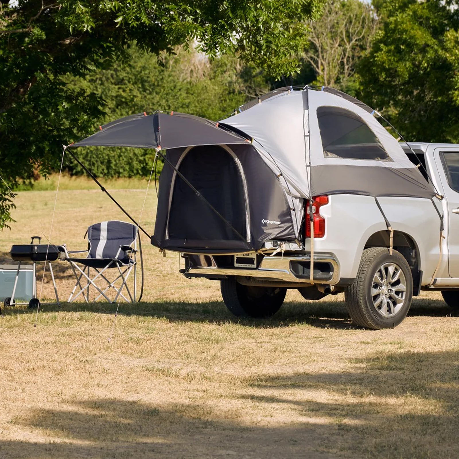 camping zelt bett KINGCAMP Pickup Zelt 2 Personen LKW Bett Zelt Innenzelt Truck Ladefläc