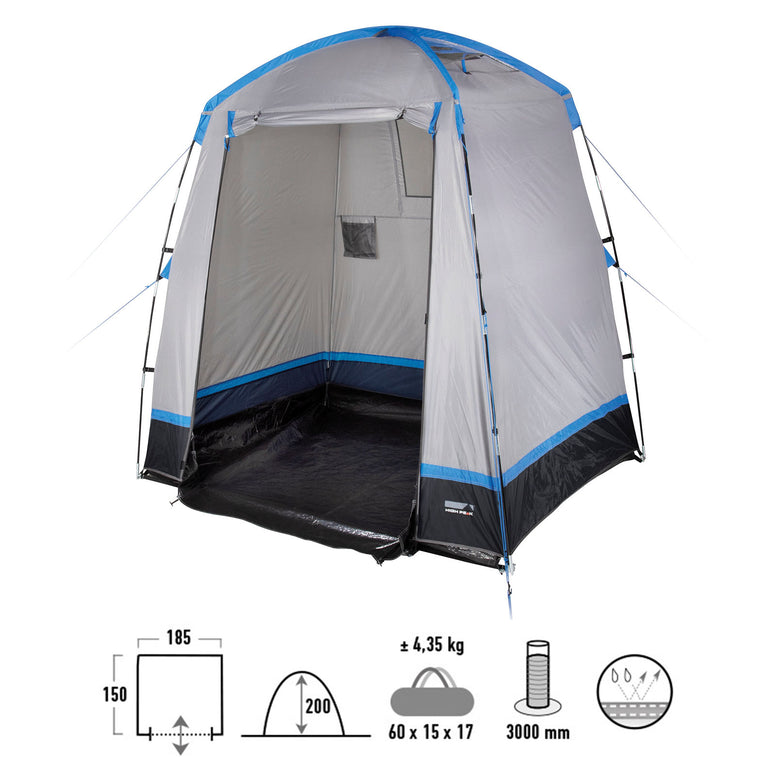 zelt küchenschrank HIGH PEAK Lagerzelt Torbole Camping Küchen Dusch Beistell Fahrrad Zelt