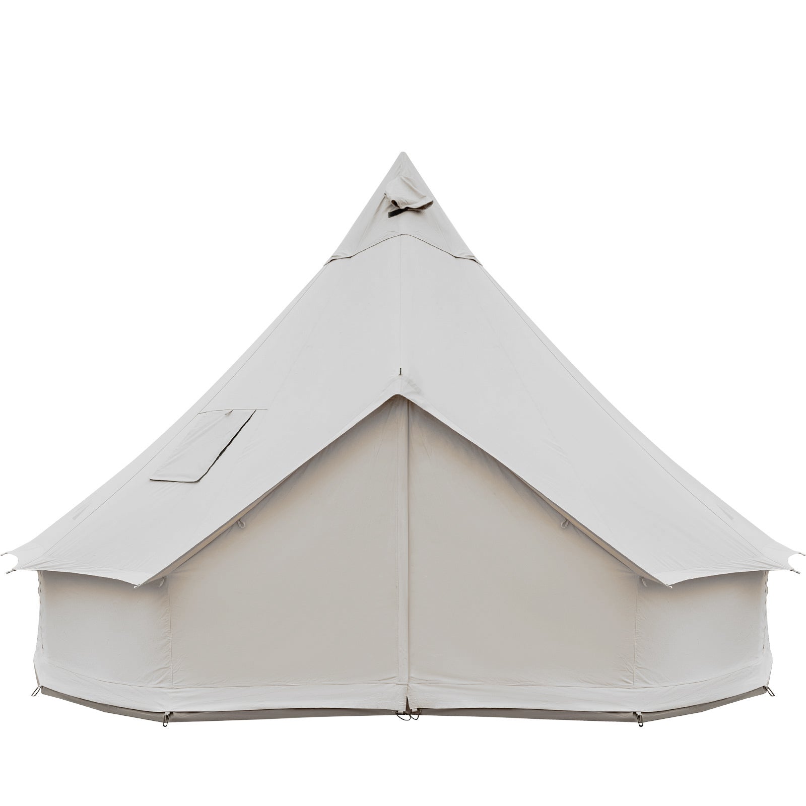 KINGCAMP Tipi Tent Khan 400C Family Camping 8 Person Tent Tepee 100% Cotton