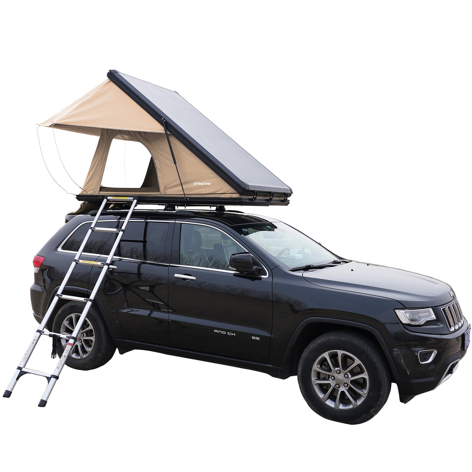 KINGCAMP Car Roof Tent Northway 2 Person Hard Shell Roof Tent Automati