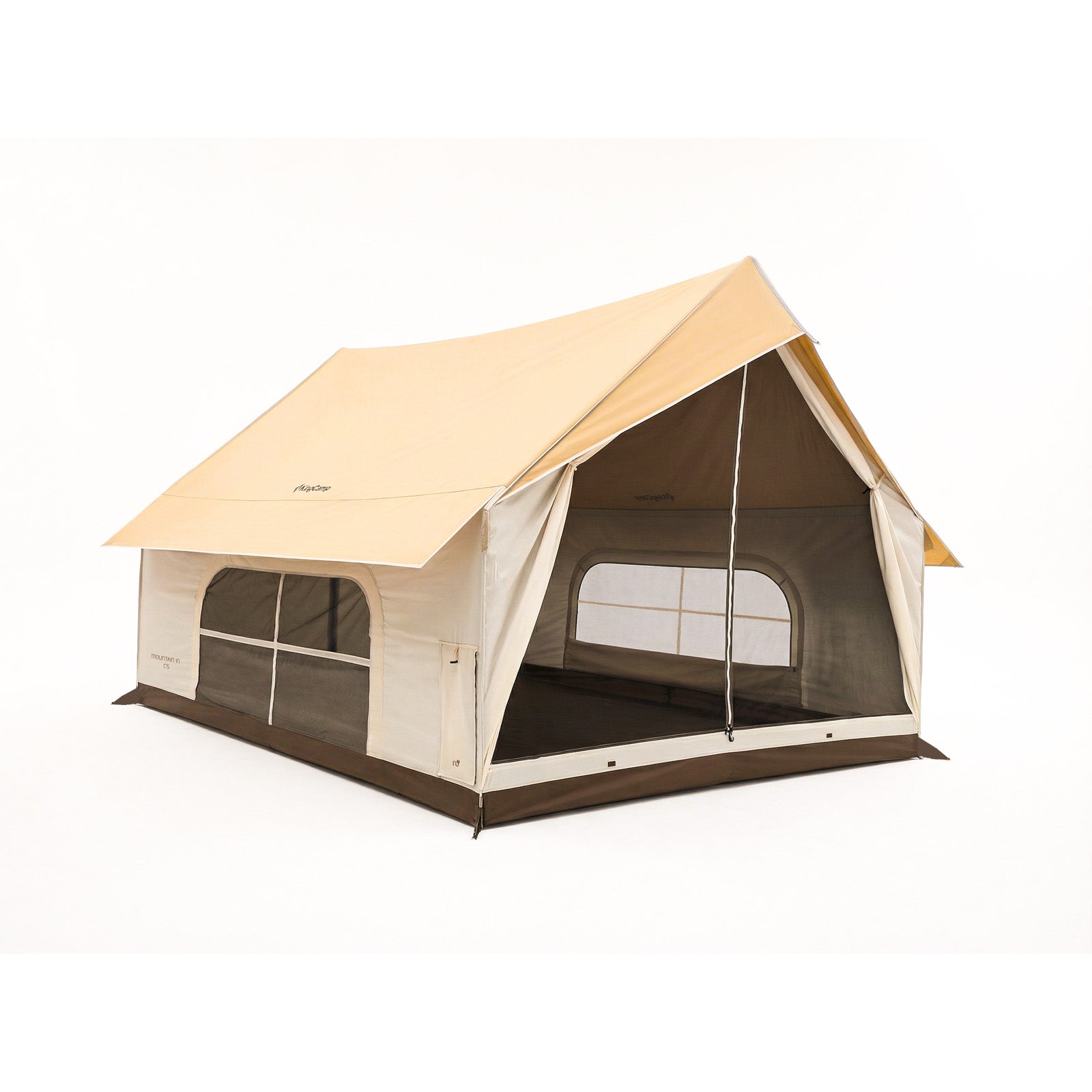 KINGCAMP Hauszelt Pinehouse III Familienzelt 5 Personen Campingzelt Baumwolle