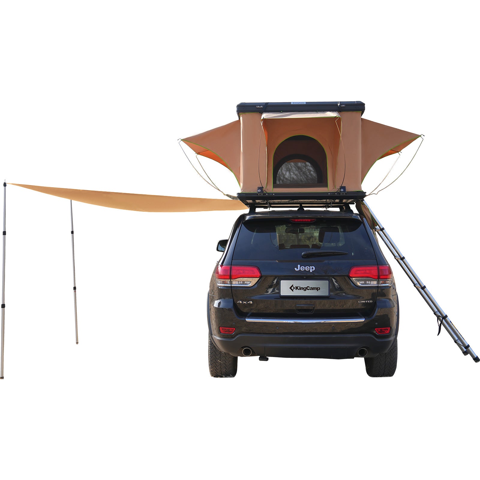 tarp für dachzelt KINGCAMP Rooftop Tarp Für Dachzelt Sonnensegel Camping Zelt Wind Schut