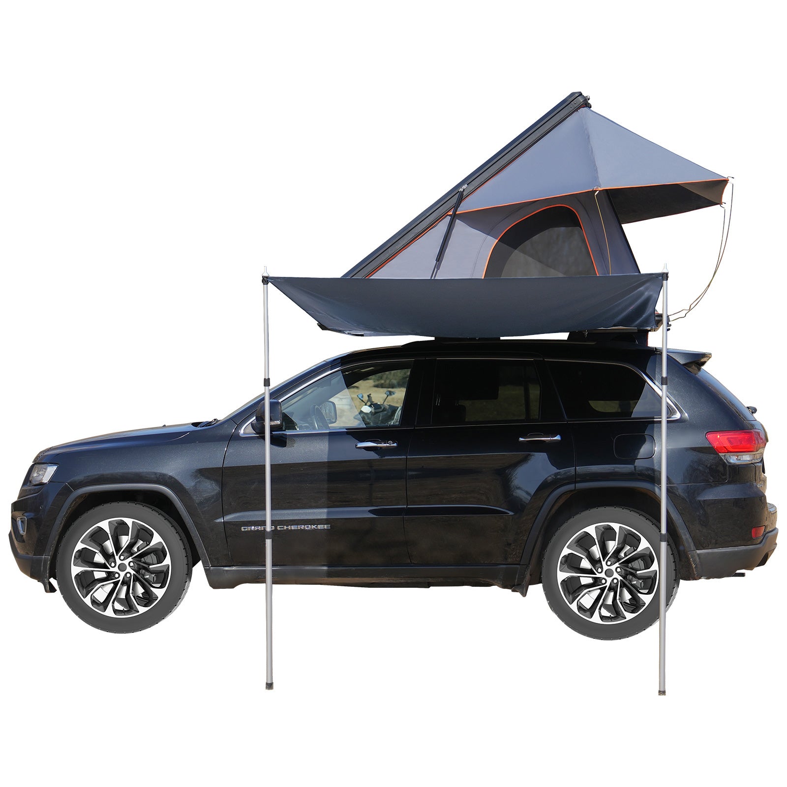 tarp am dachzelt befestigen KINGCAMP Rooftop Tarp Für Dachzelt Sonnensegel Camping Zelt Wind Schut