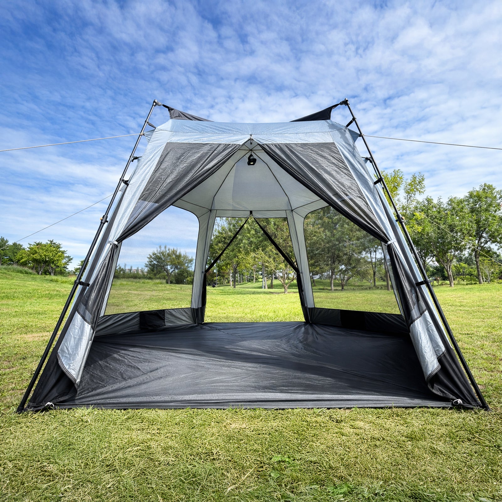 KINGCAMP Automatik Pavillon Cairo Q Camping Quick Up Festival Garten Zelt UPF50+