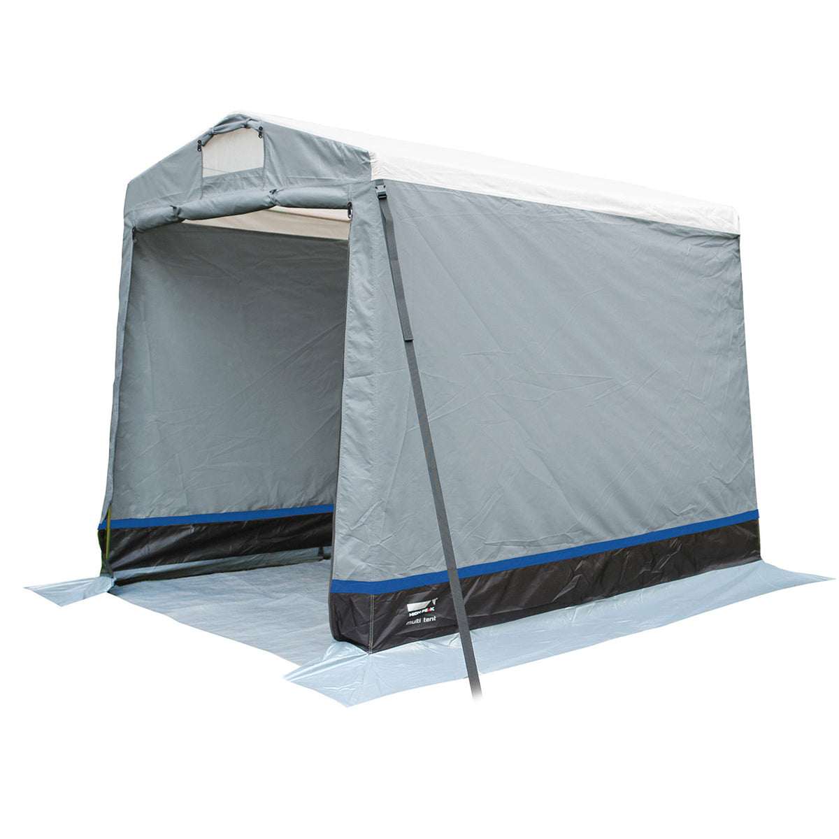 küchenzelt gerätezelt HIGH PEAK Multitent Lagerzelt Camping Küchen Zelt Umkleide Geräte Beis