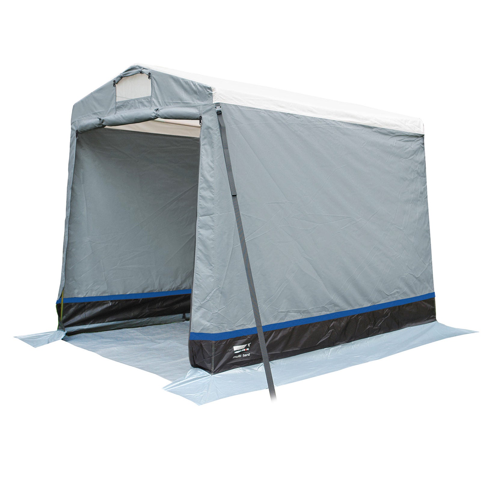 HIGH PEAK Tente de rangement multi-tentes Tente de cuisine de camping Équipement de vestiaire Tente supplémentaire