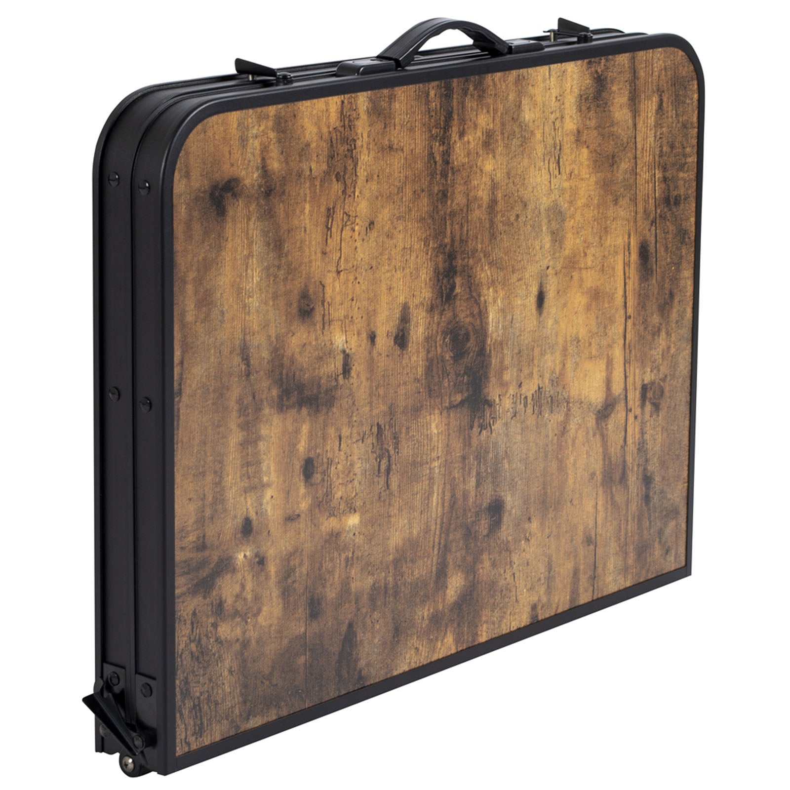 BO-CAMP Camping Suitcase Table Decatur Folding Table Folding Table Foldable Aluminum 4 Heights