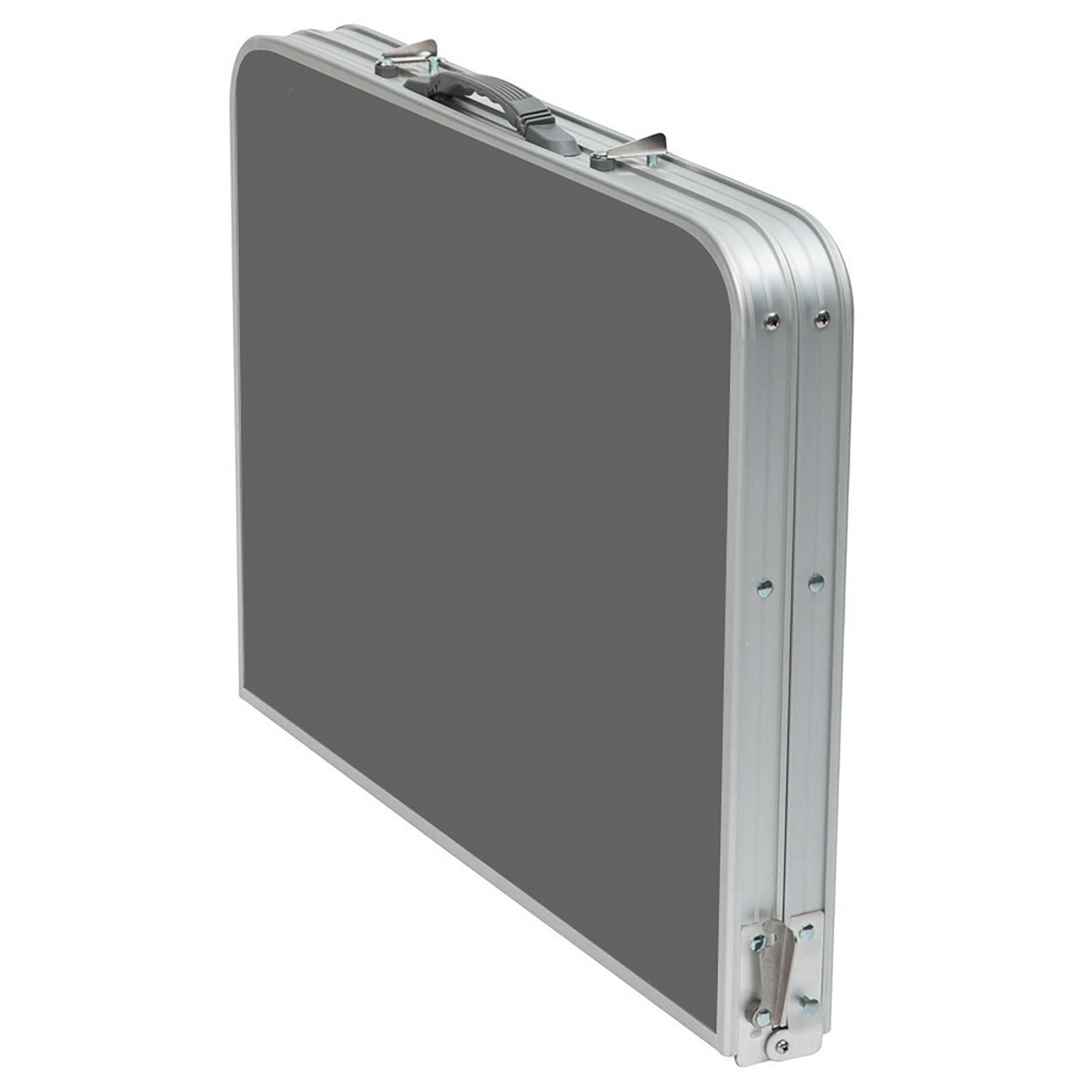 BO-CAMP aluminum folding table, camping table, side table, folding table, suitcase table, 4 heights