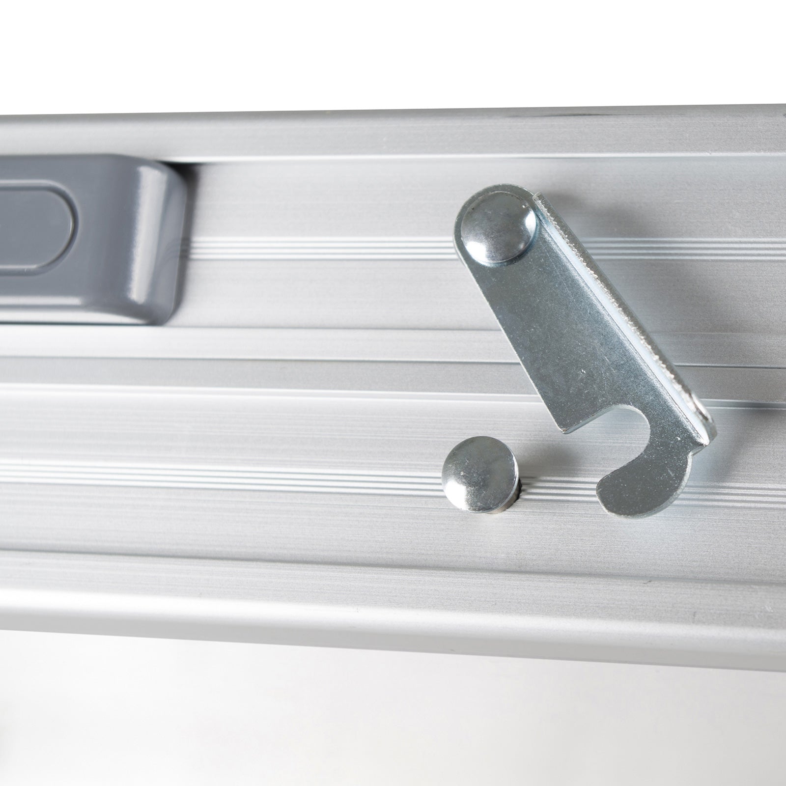 BO-CAMP Table de camping pliante en aluminium 3 hauteurs