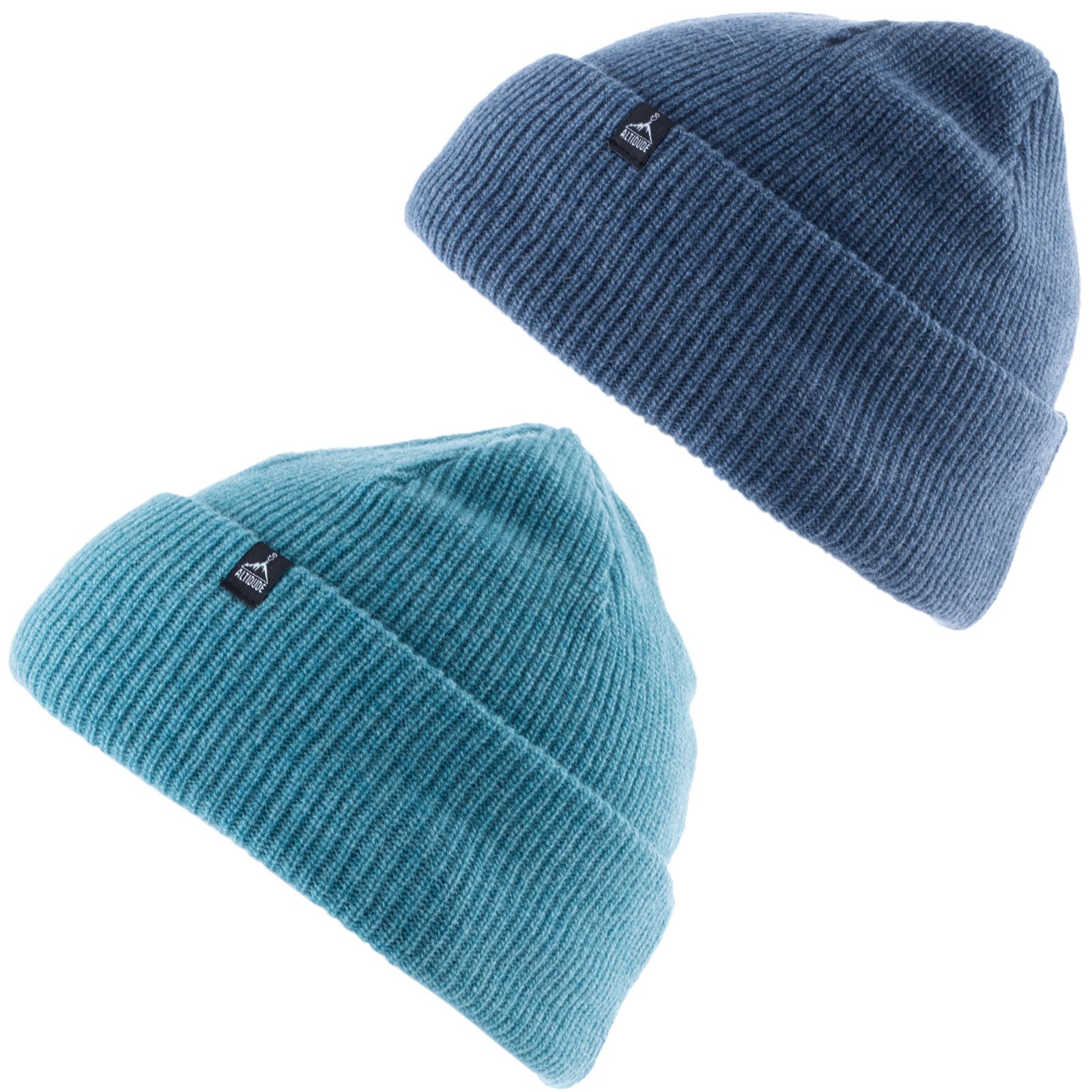 ALTIDUDE Winter Mütze Hermit Rip Grob Strickmütze Unisex Beanie Merino Wolle