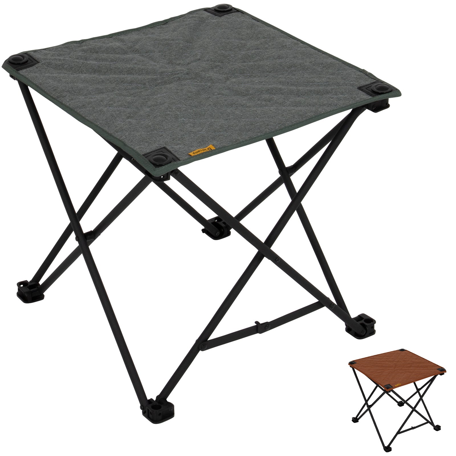 Tabouret de camping pliant BO-CAMP Mentone Mini tabouret de trekking pliant léger 70 kg