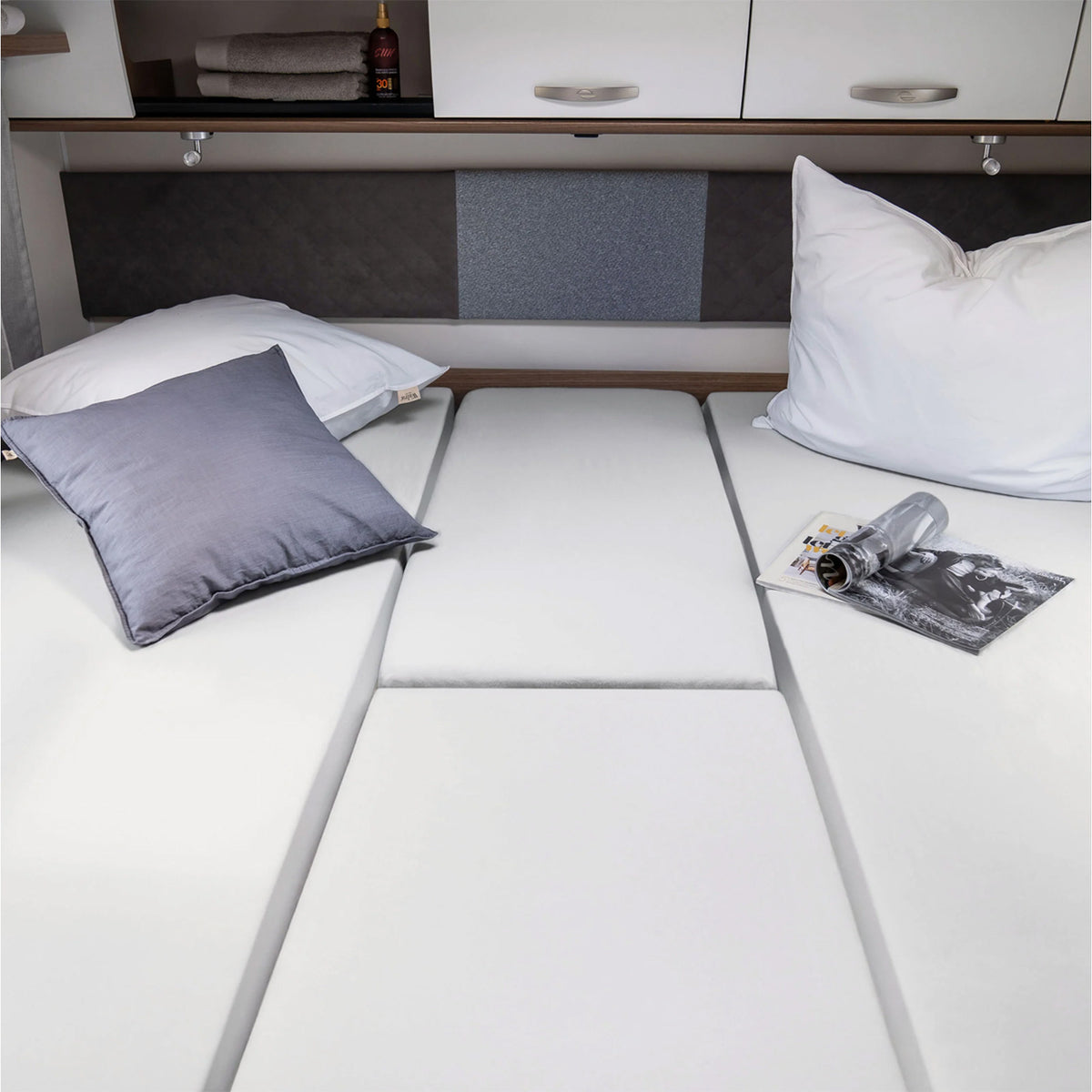 WALRA Spannbettlaken Set Jersey Multifit Heck Bett 4 Teilig OEKOTEX Baumwolle